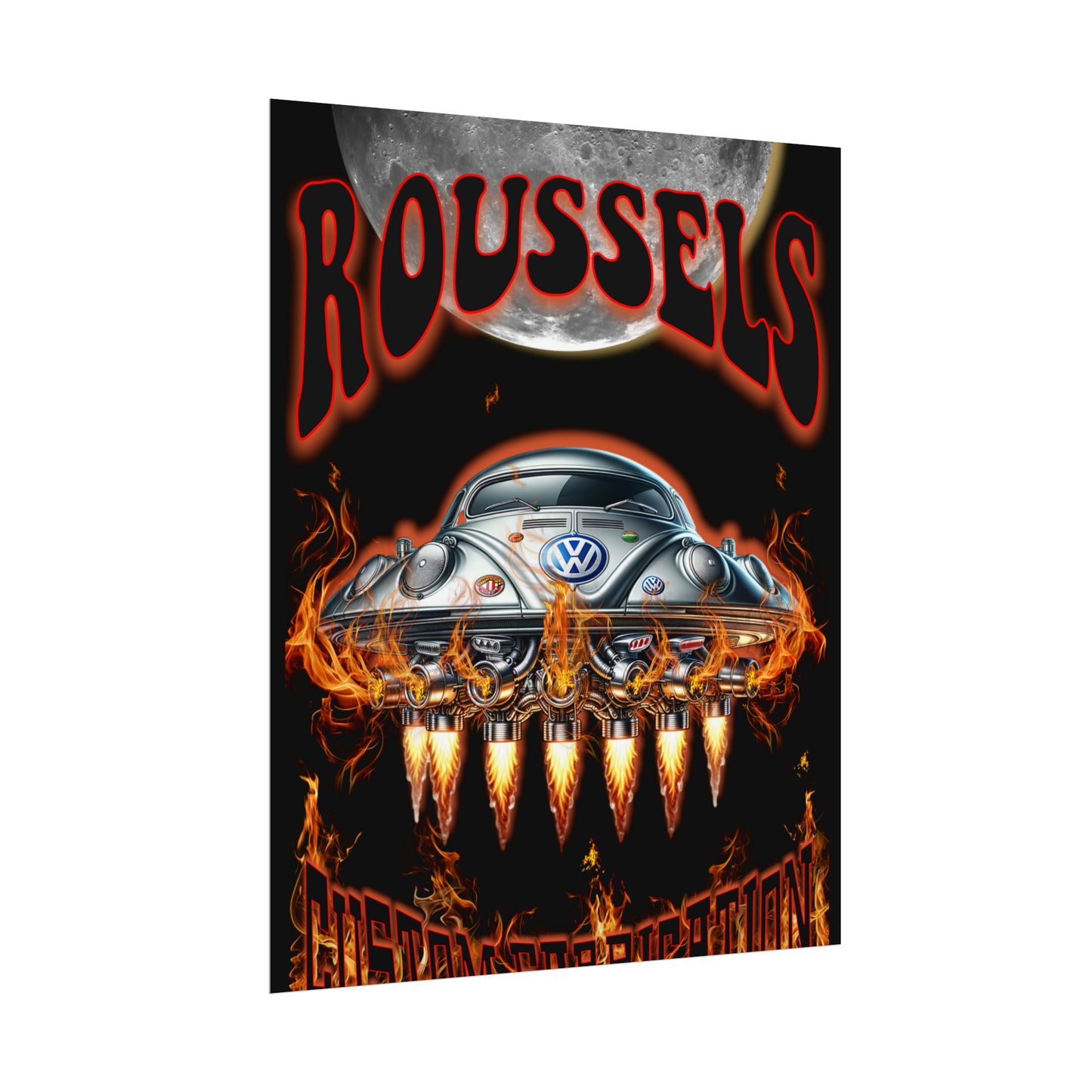ROUSSEL'S CUSTOM LIMITED EDITION Rolled Posters