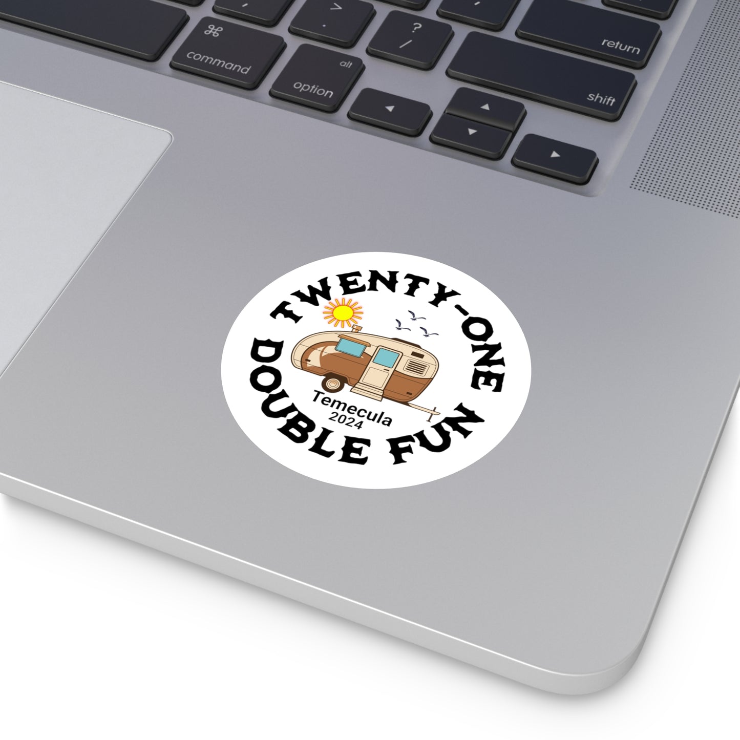 TWINS Round Stickers, Indoor\Outdoor
