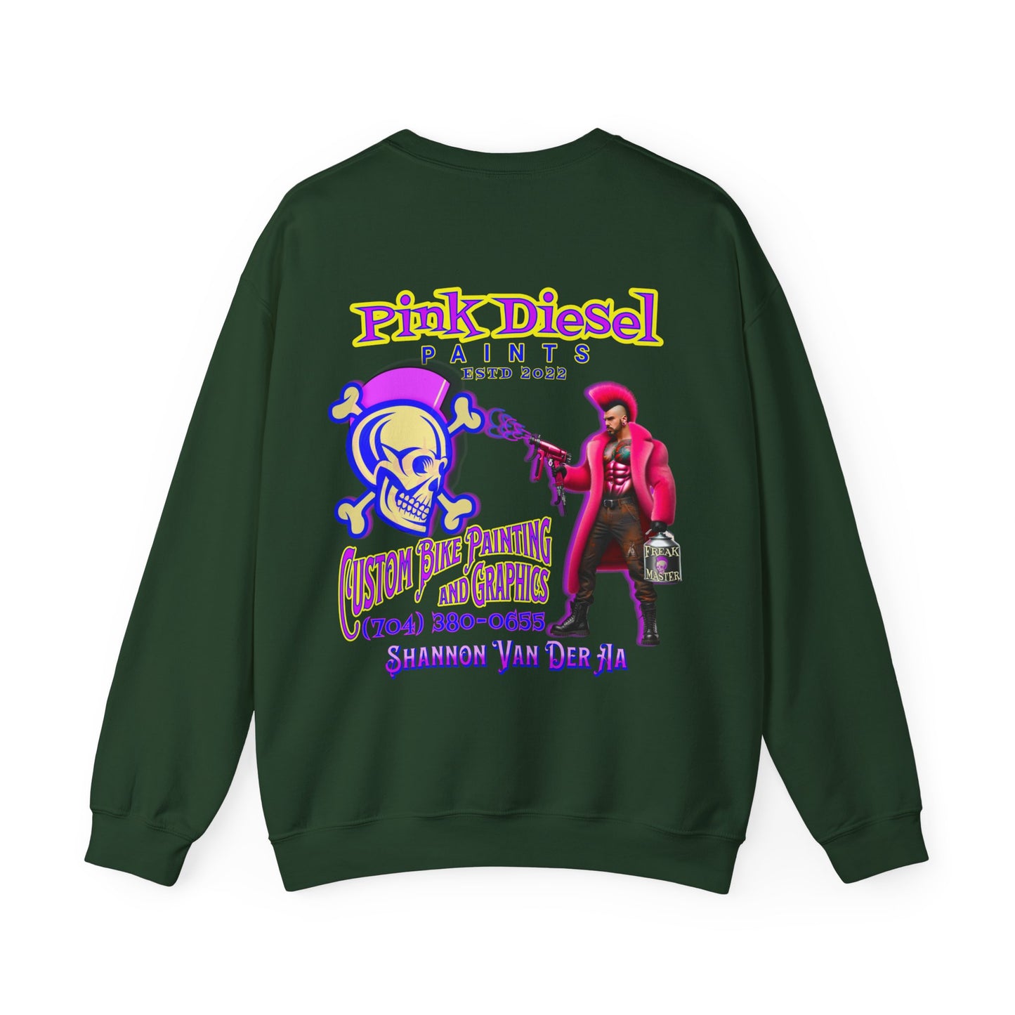 PINK DIESEL Unisex Heavy Blend™ Crewneck Sweatshirt