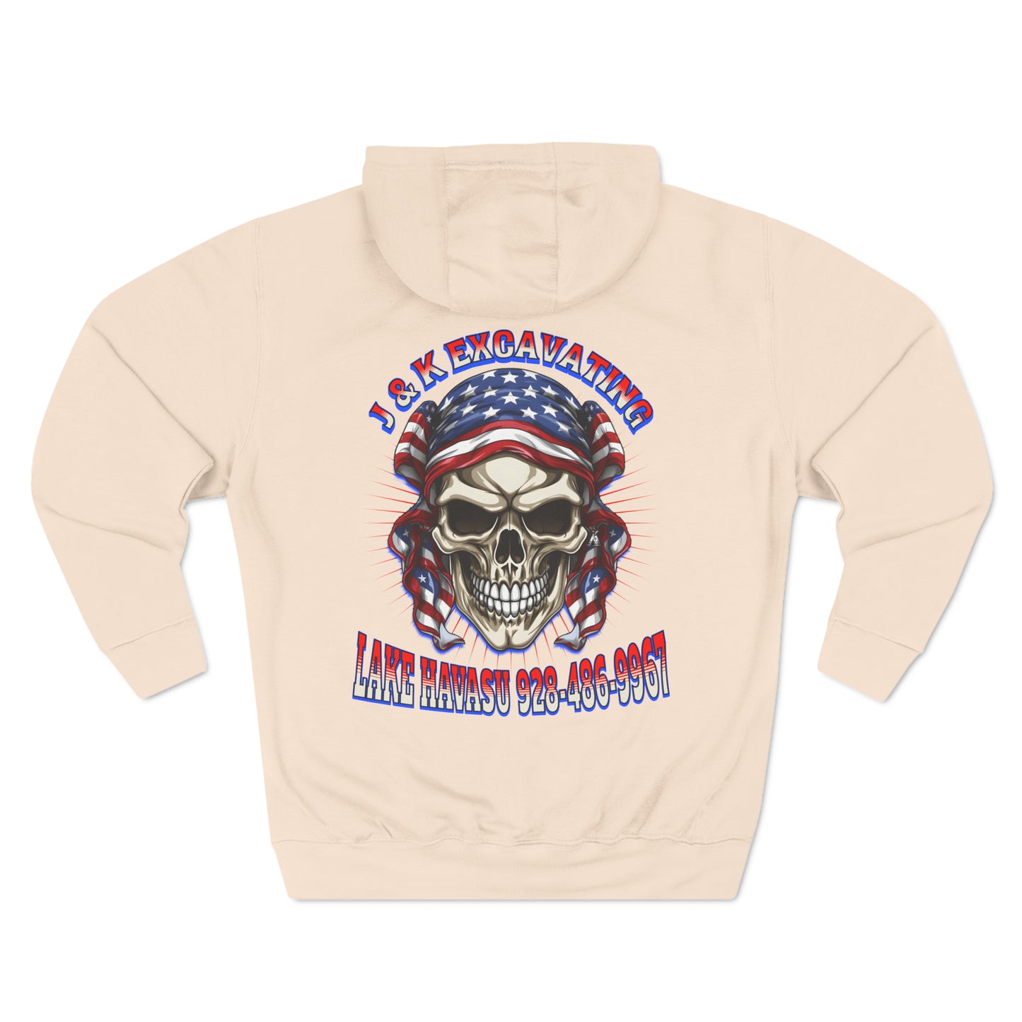 JIMMY Three-Panel Fleece Hoodie