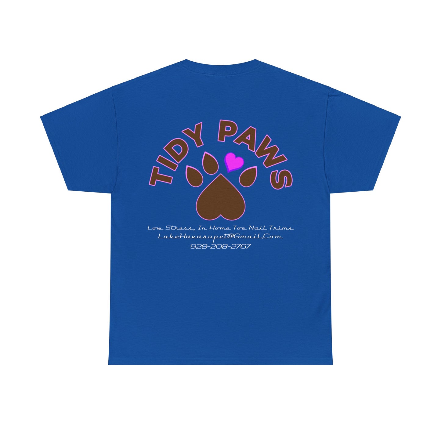 TIDY PAWS Unisex Heavy Cotton Tee