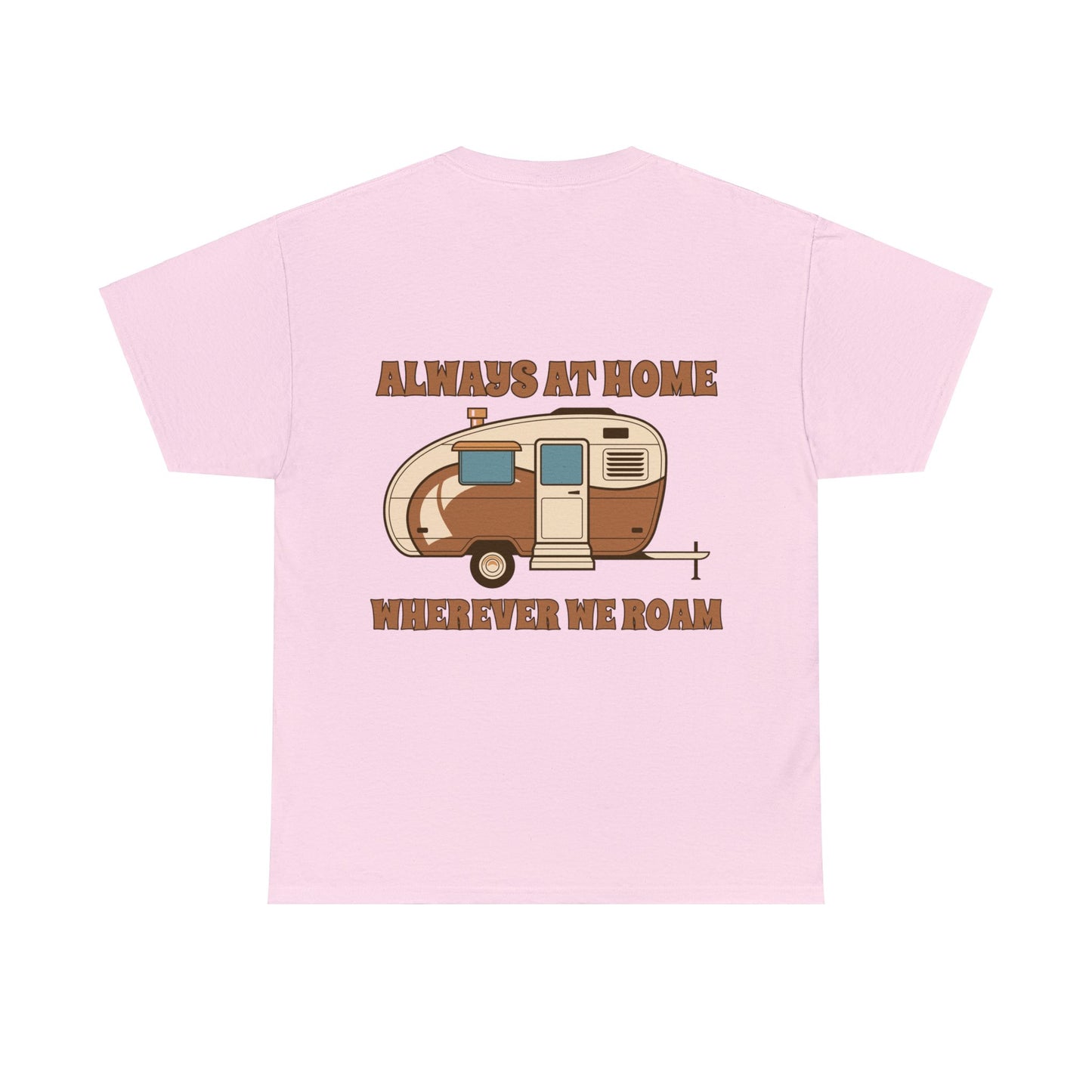 CAMPING ON BACK Unisex Heavy Cotton Tee