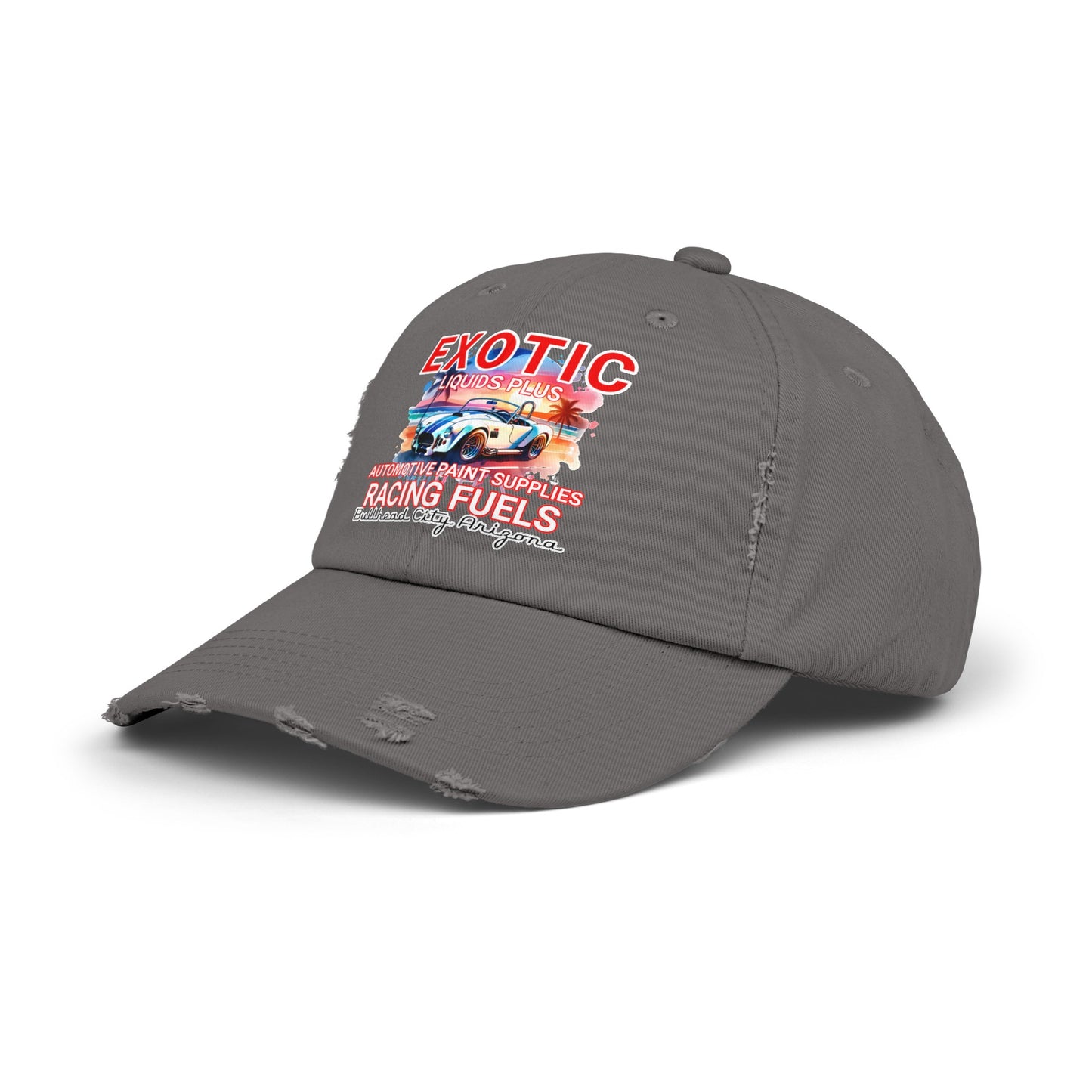 EXOTIC Unisex Distressed Cap
