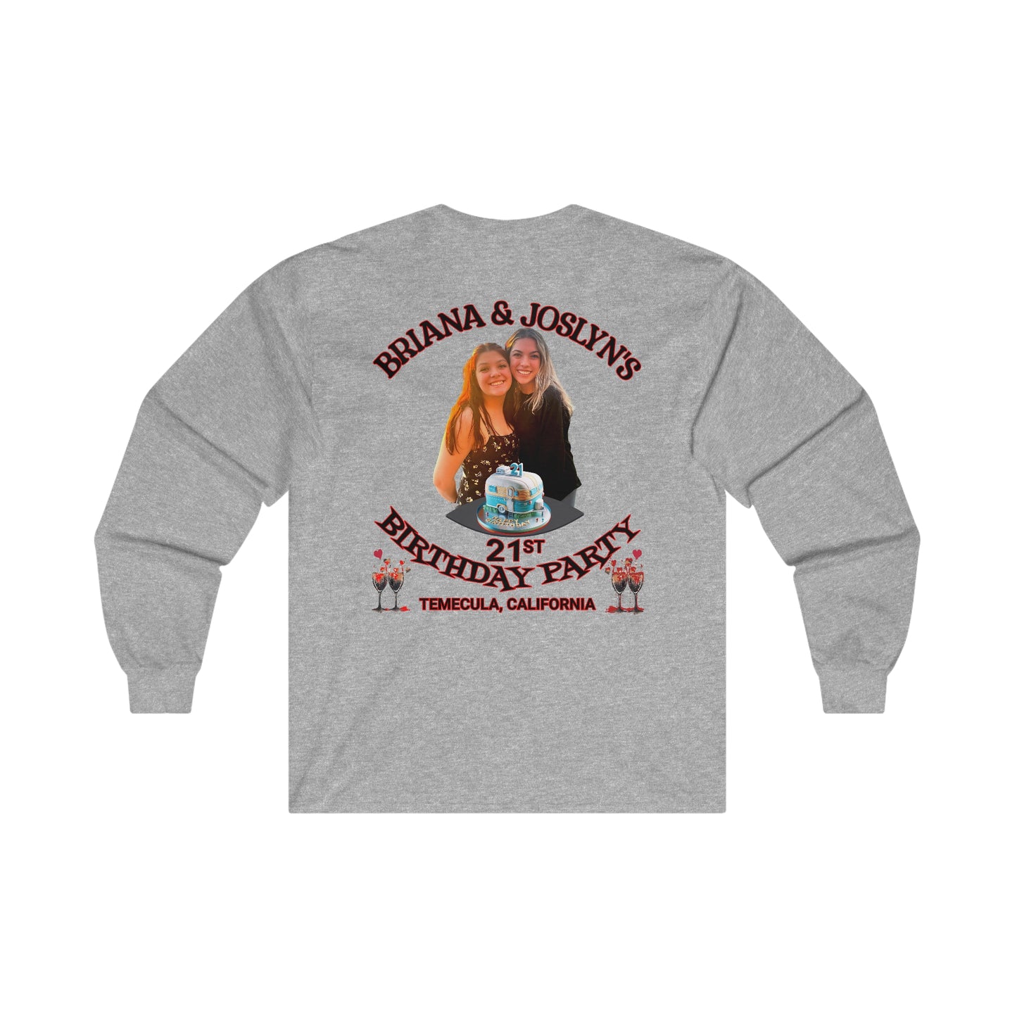 TWINS Unisex Ultra Cotton Long Sleeve Tee