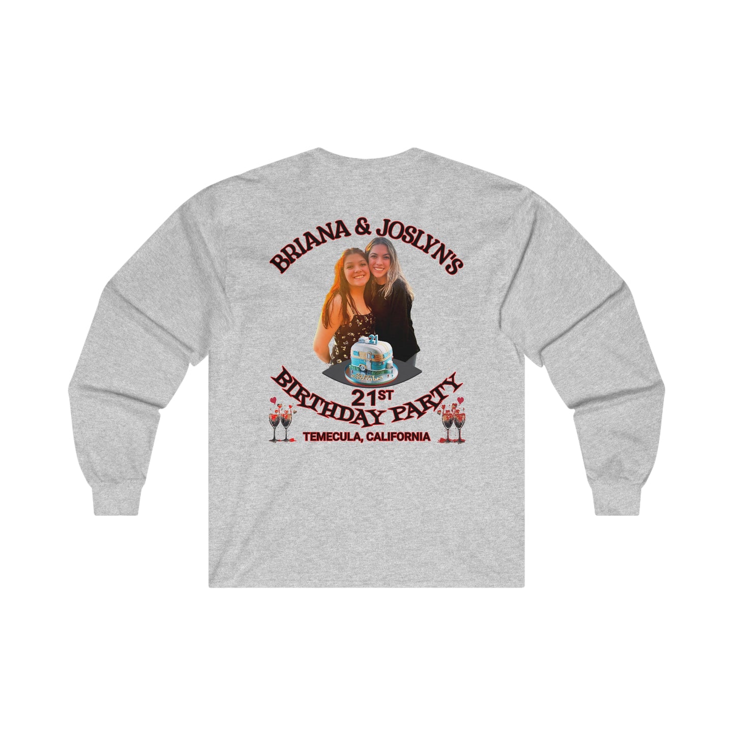 TWINS Unisex Ultra Cotton Long Sleeve Tee