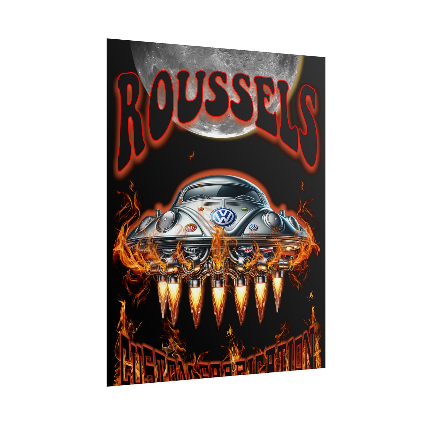 ROUSSEL'S CUSTOM LIMITED EDITION Rolled Posters