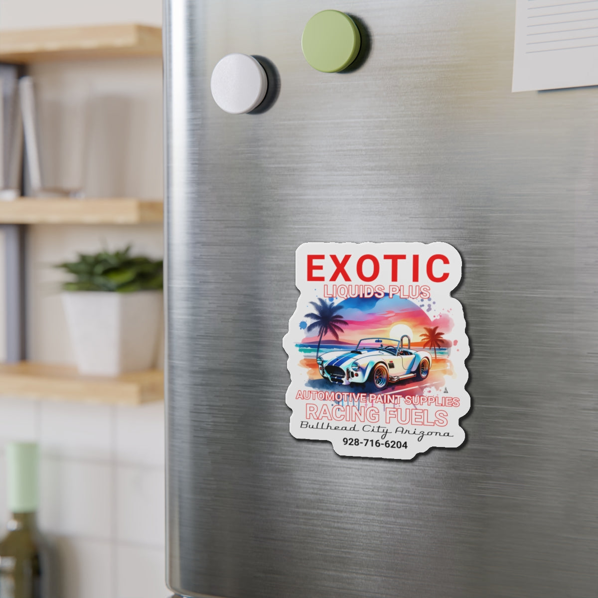 EXOTIC Die-Cut Magnets