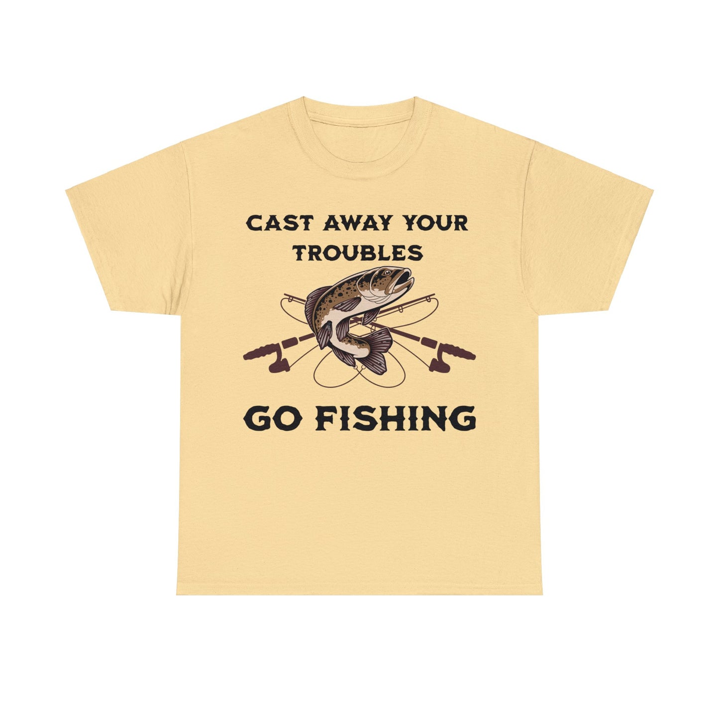 FISHING 4 Unisex Heavy Cotton Tee