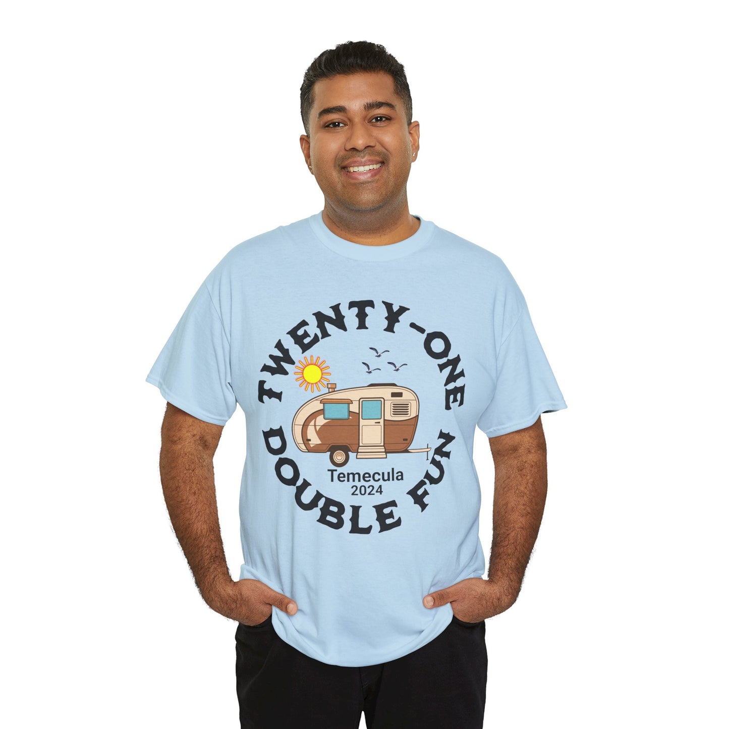 TWINS   Unisex Heavy Cotton Tee