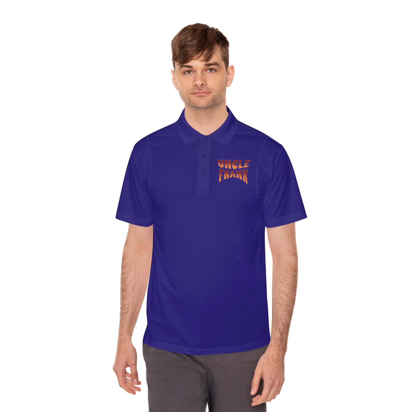 UNCLE FRANK Men's Sport Polo Shirt