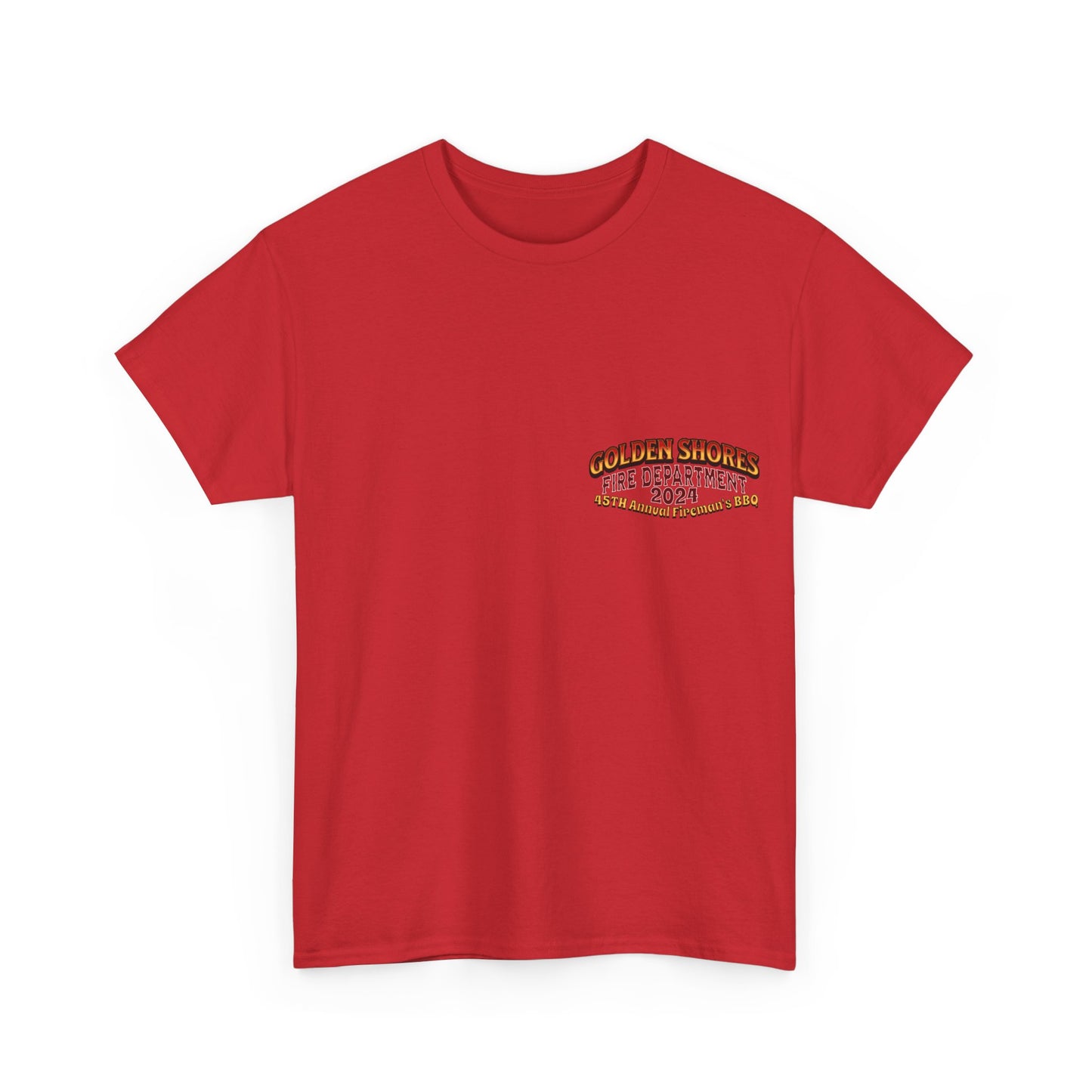 GSFD BBQ Unisex Heavy Cotton Tee