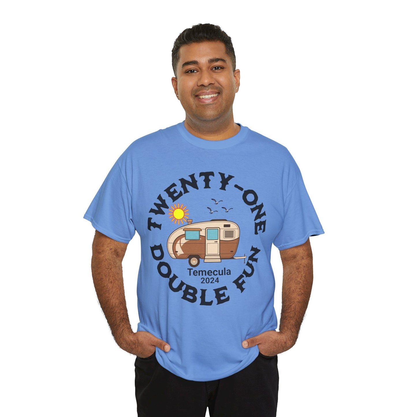 TWINS   Unisex Heavy Cotton Tee