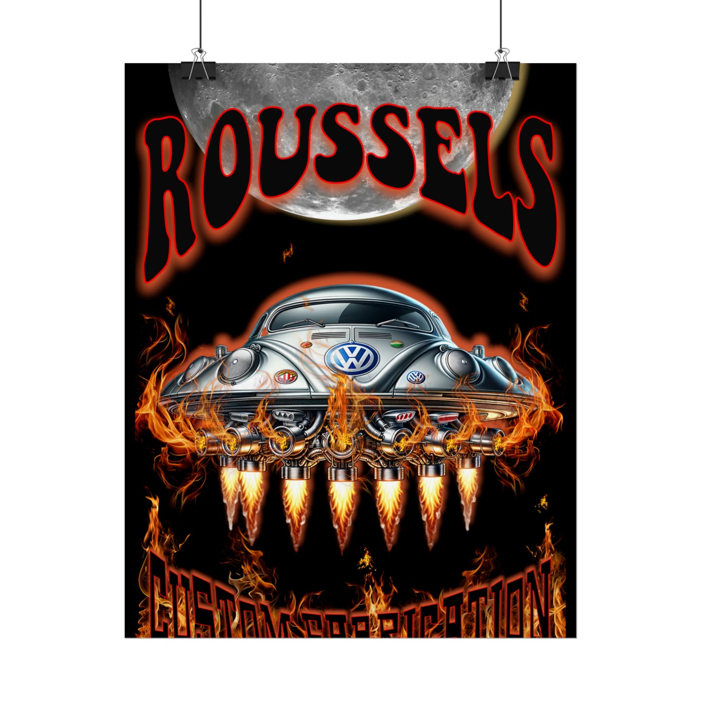 ROUSSEL'S CUSTOM LIMITED EDITION Rolled Posters