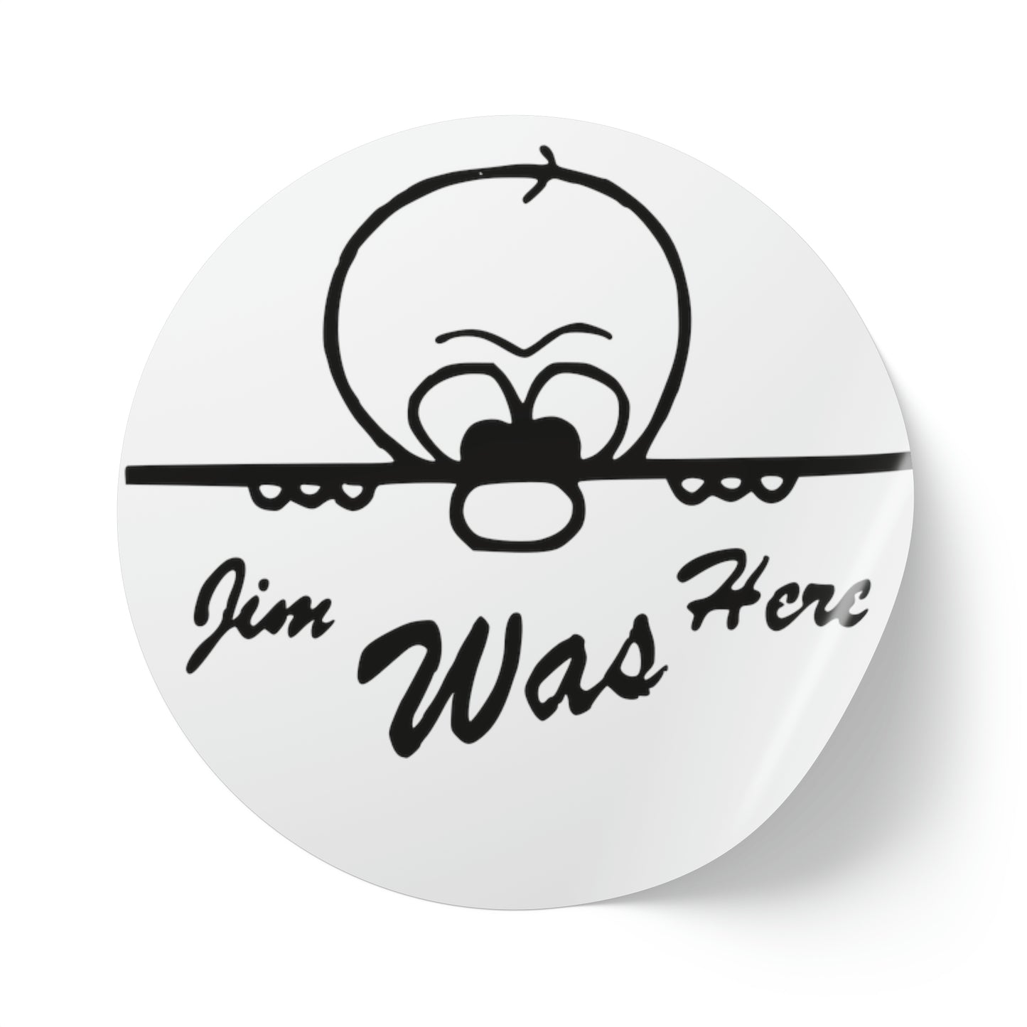 JIMBO Round Sticker Label Rolls