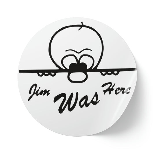 JIMBO Round Sticker Label Rolls