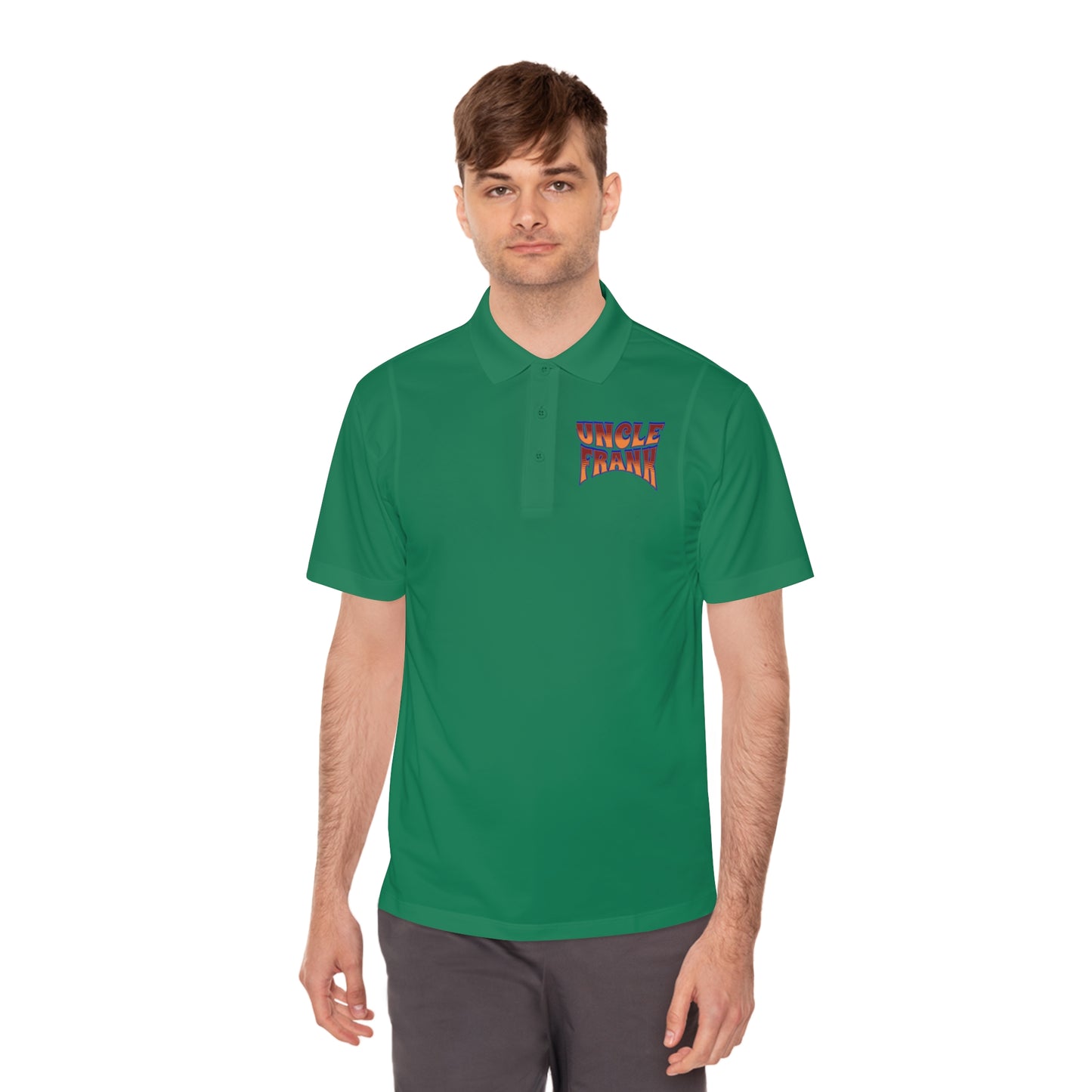 UNCLE FRANK Men's Sport Polo Shirt