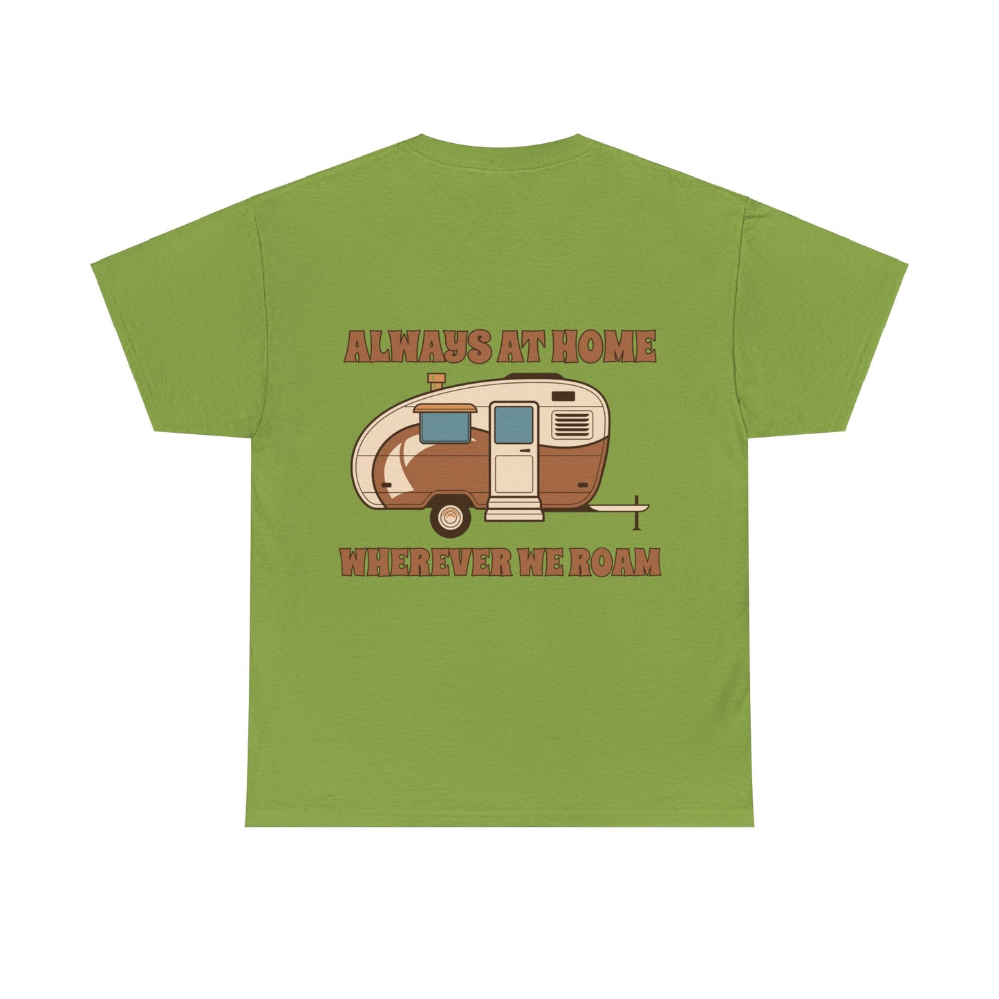 CAMPING ON BACK Unisex Heavy Cotton Tee
