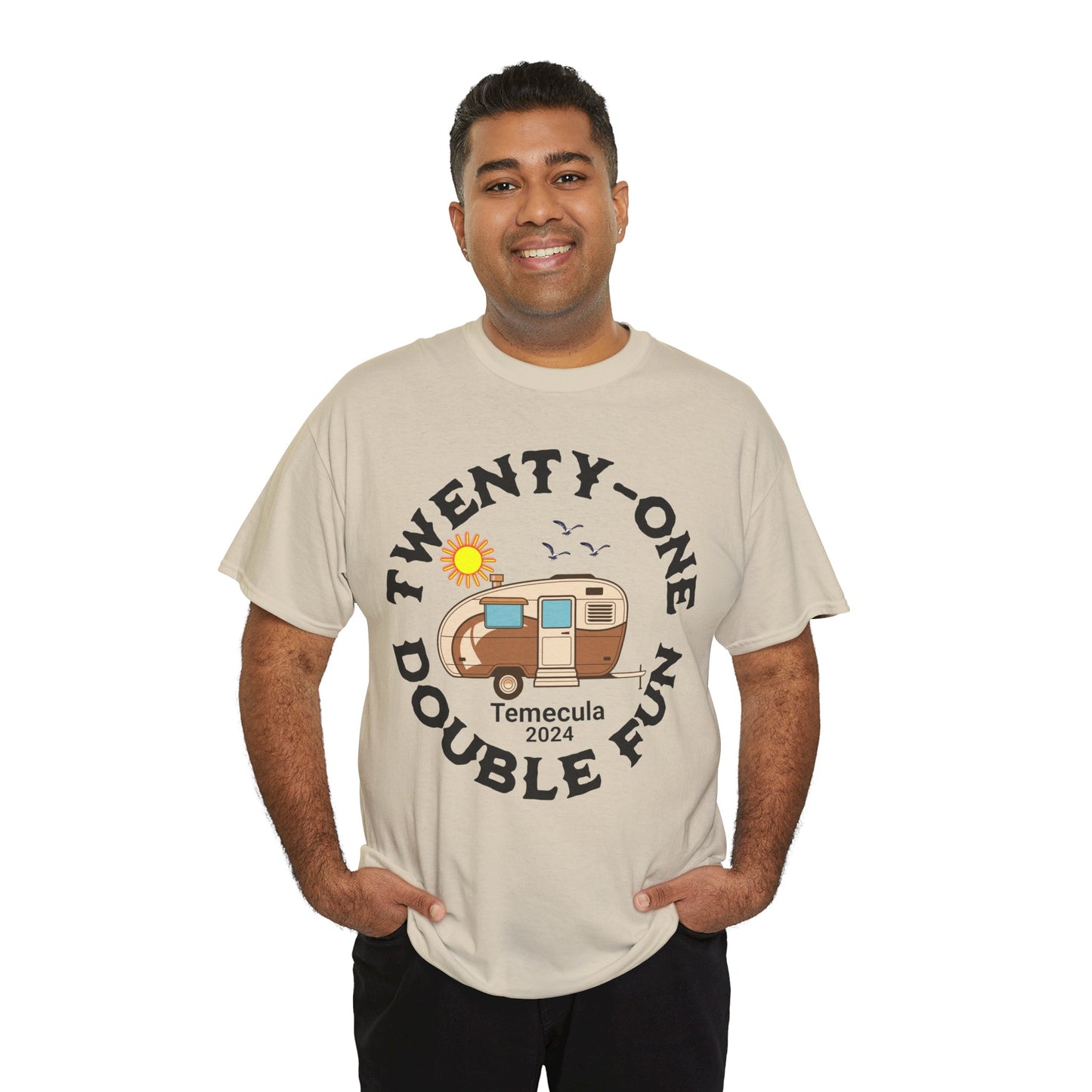 TWINS   Unisex Heavy Cotton Tee
