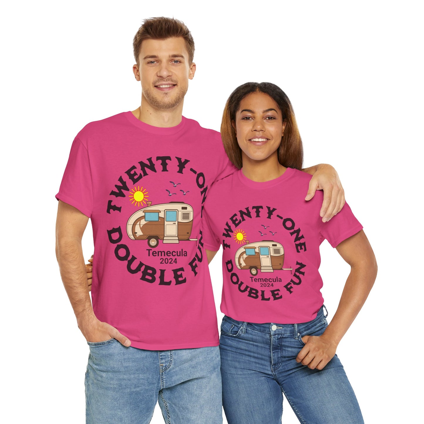 TWINS   Unisex Heavy Cotton Tee