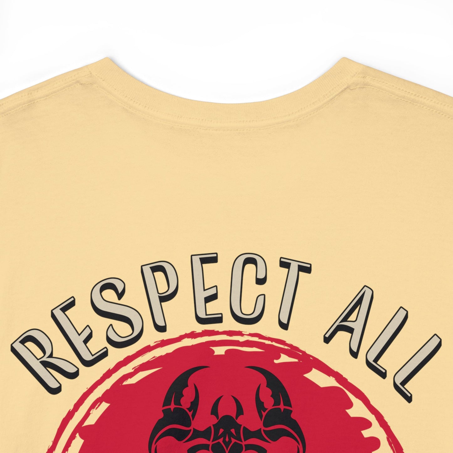 RESPECT ON BACK Unisex Heavy Cotton Tee