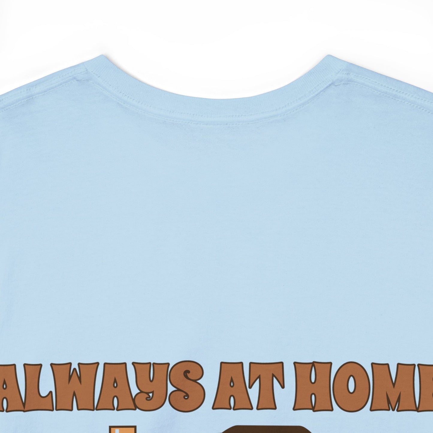 CAMPING ON BACK Unisex Heavy Cotton Tee
