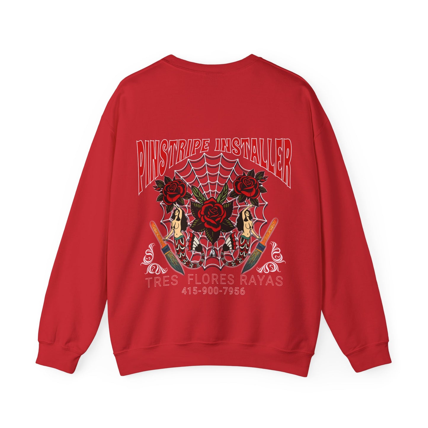PINSTRIPER 1 PO Unisex Heavy Blend™ Crewneck Sweatshirt