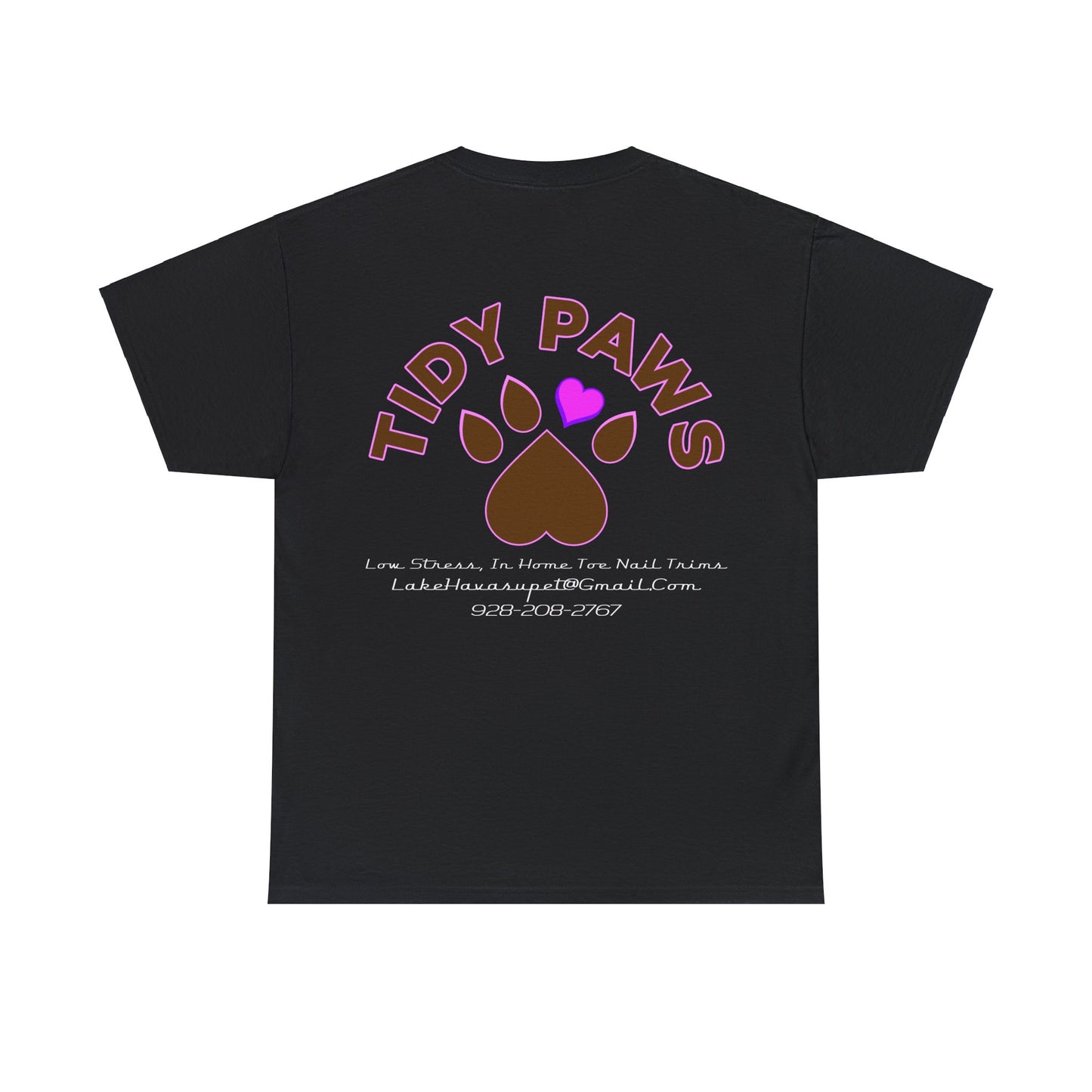 TIDY PAWS Unisex Heavy Cotton Tee