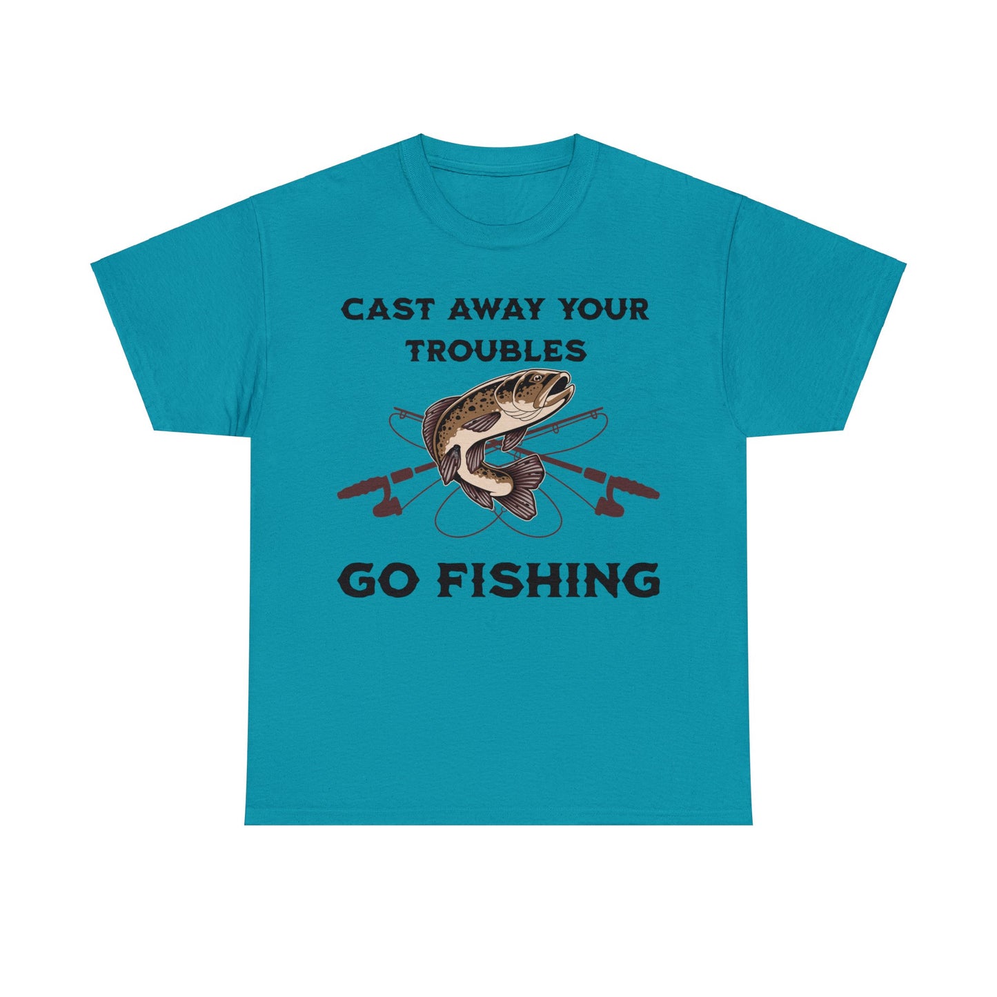 FISHING 4 Unisex Heavy Cotton Tee