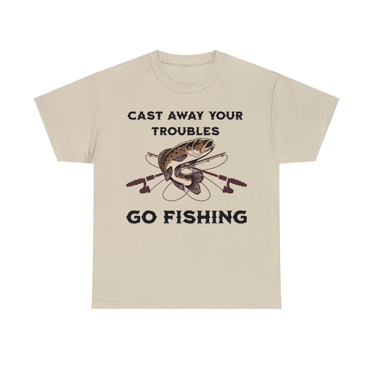 FISHING 4 Unisex Heavy Cotton Tee