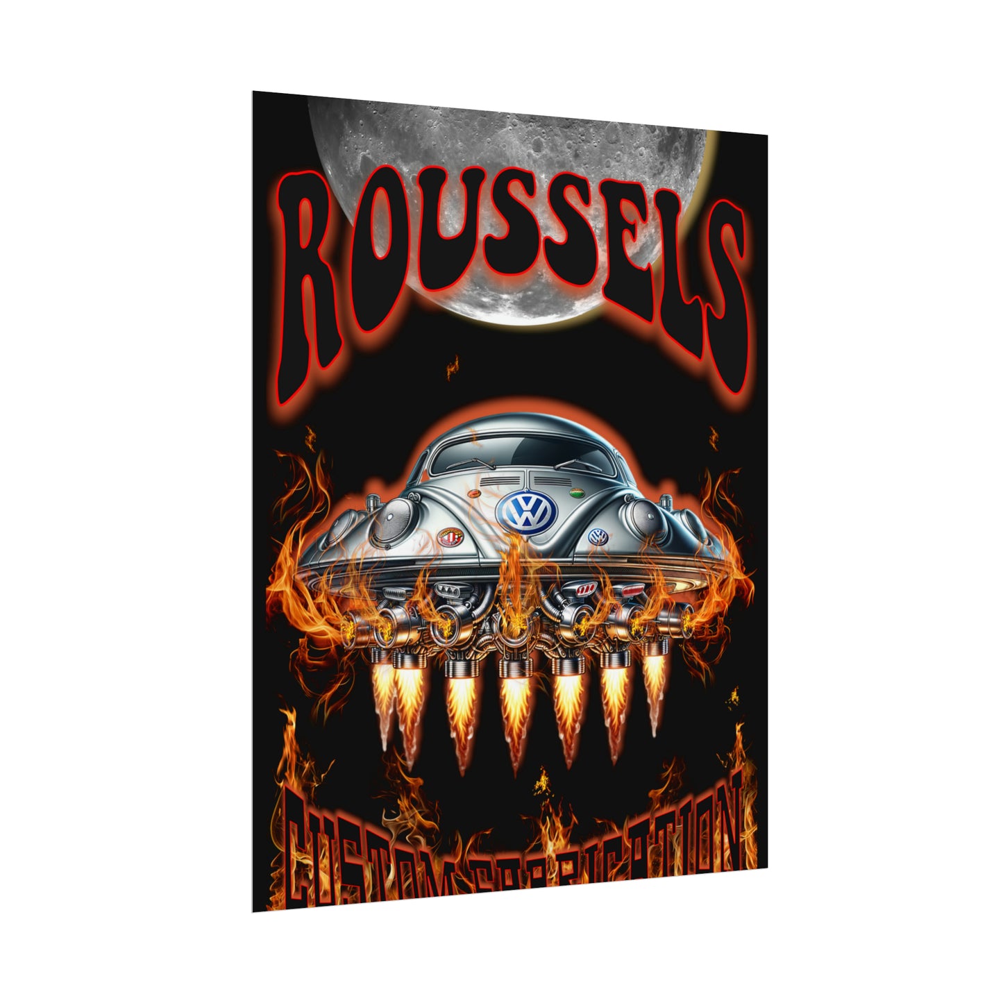 ROUSSEL'S CUSTOM LIMITED EDITION Rolled Posters