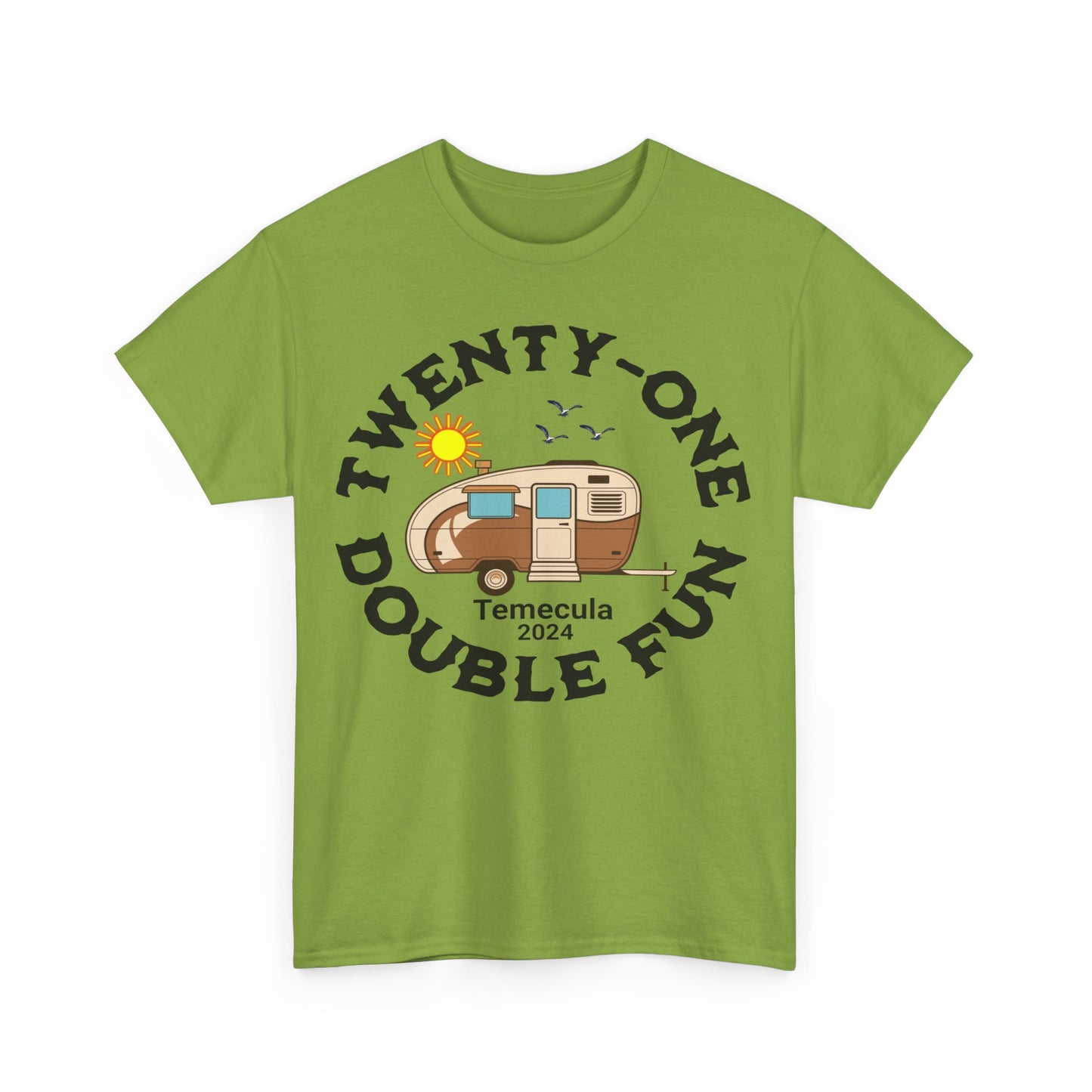TWINS   Unisex Heavy Cotton Tee