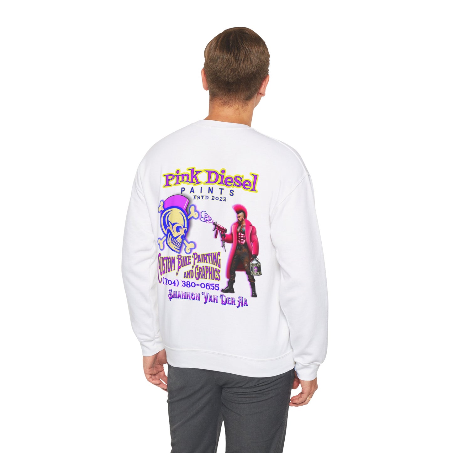 PINK DIESEL Unisex Heavy Blend™ Crewneck Sweatshirt