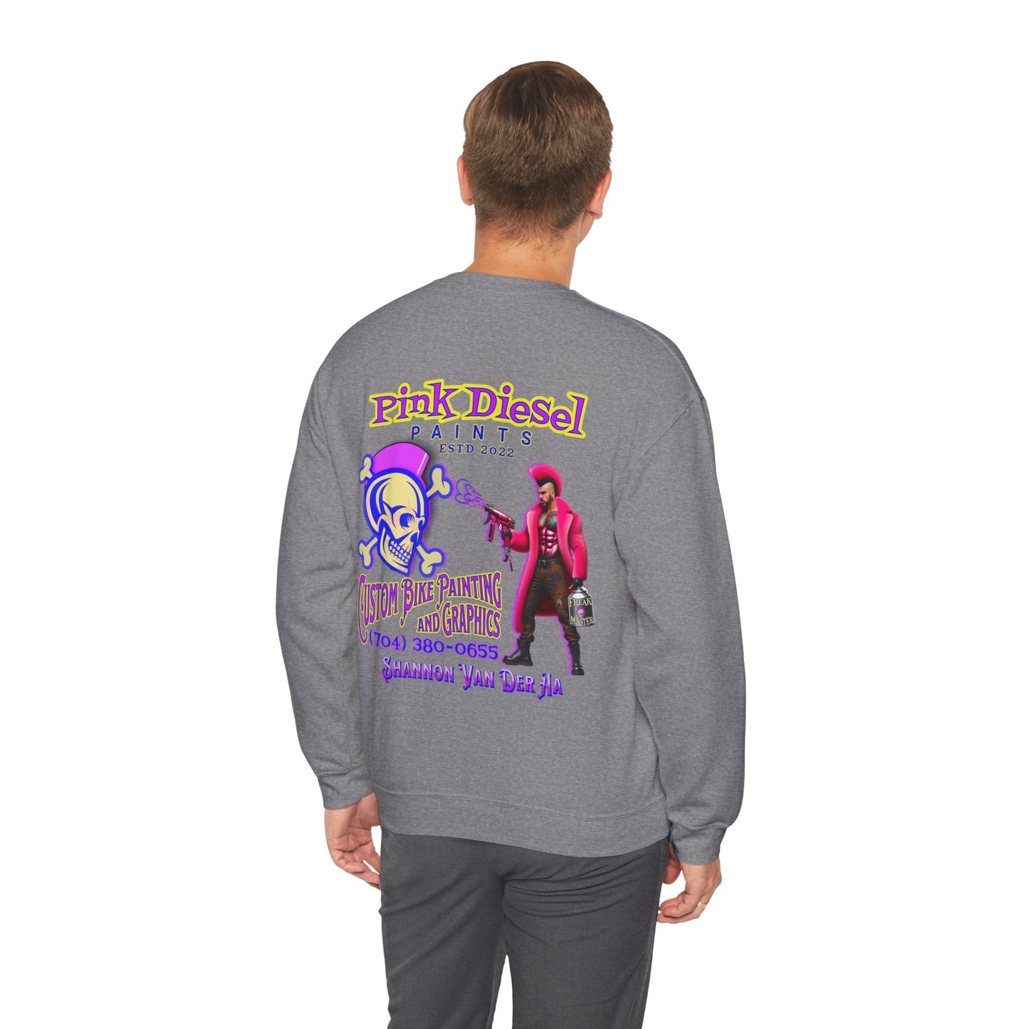 PINK DIESEL Unisex Heavy Blend™ Crewneck Sweatshirt