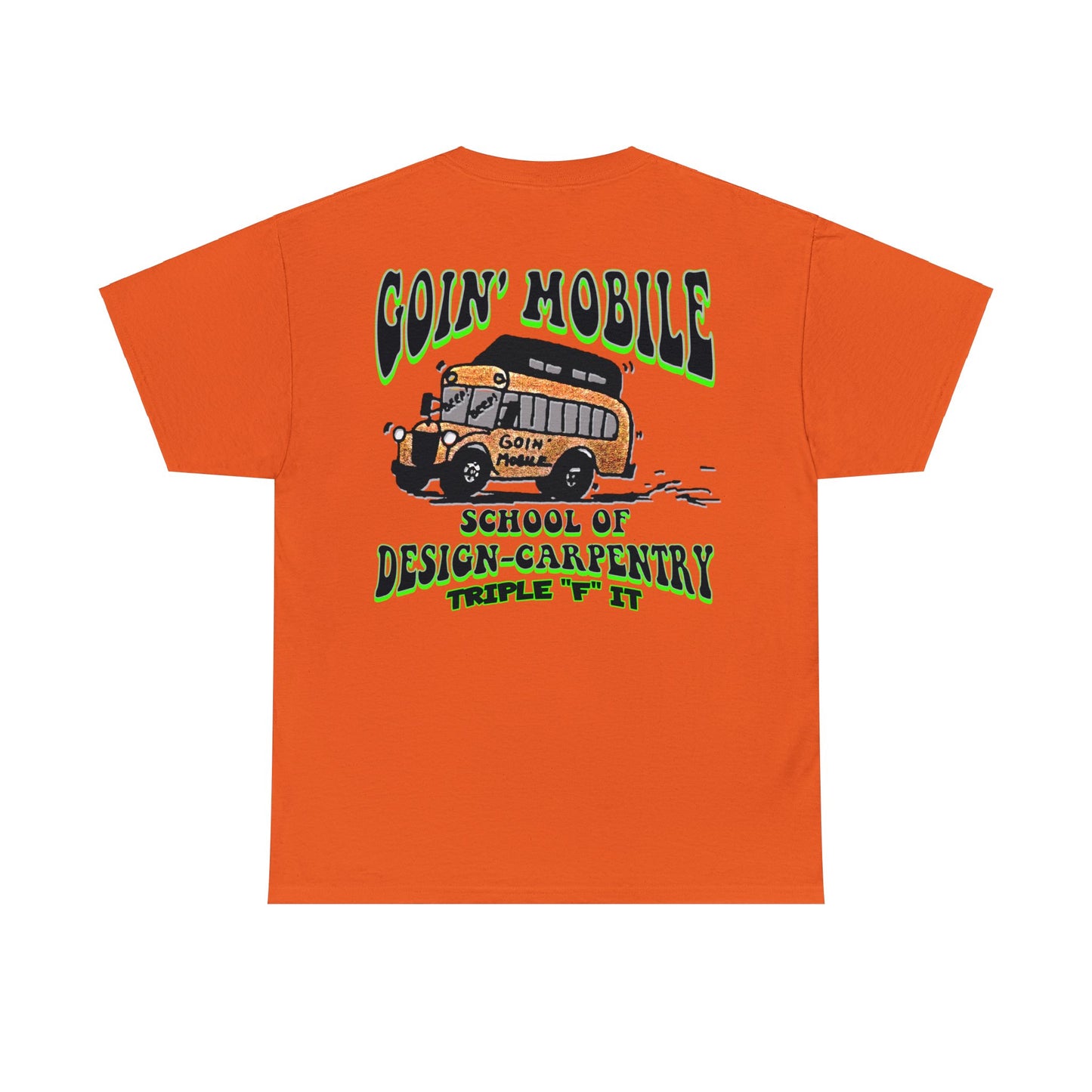 GOIN' MOBILE Unisex Heavy Cotton Tee