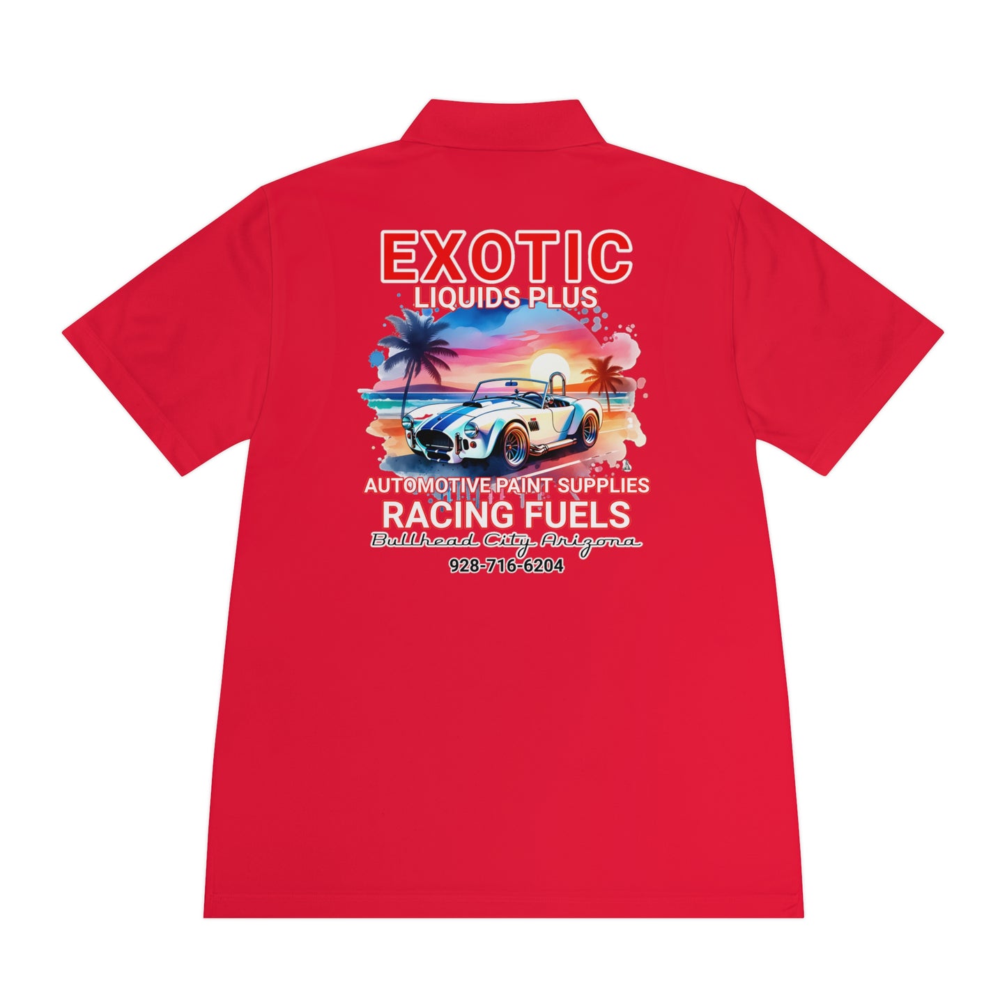 EXOTIC Men's Sport Polo Shirt