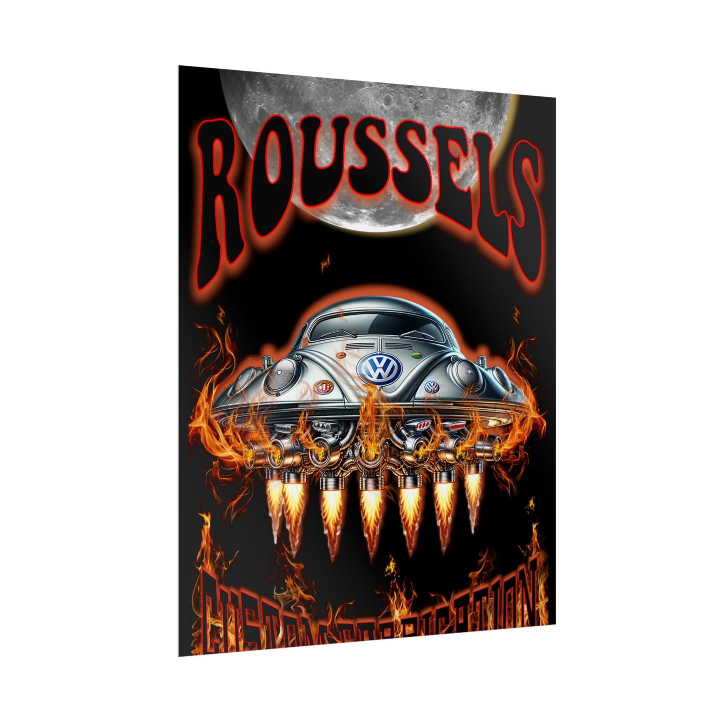 ROUSSEL'S CUSTOM LIMITED EDITION Rolled Posters