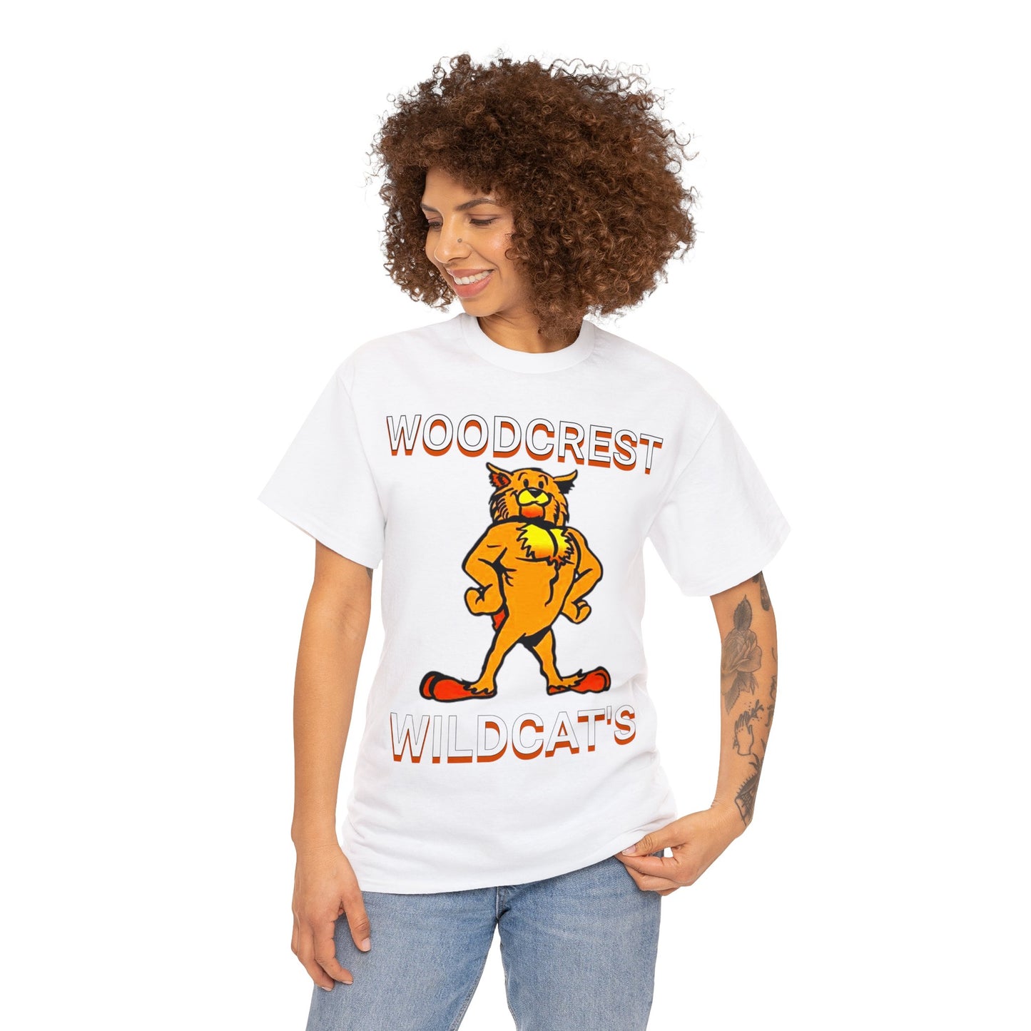 W00DCREST   Unisex Heavy Cotton Tee