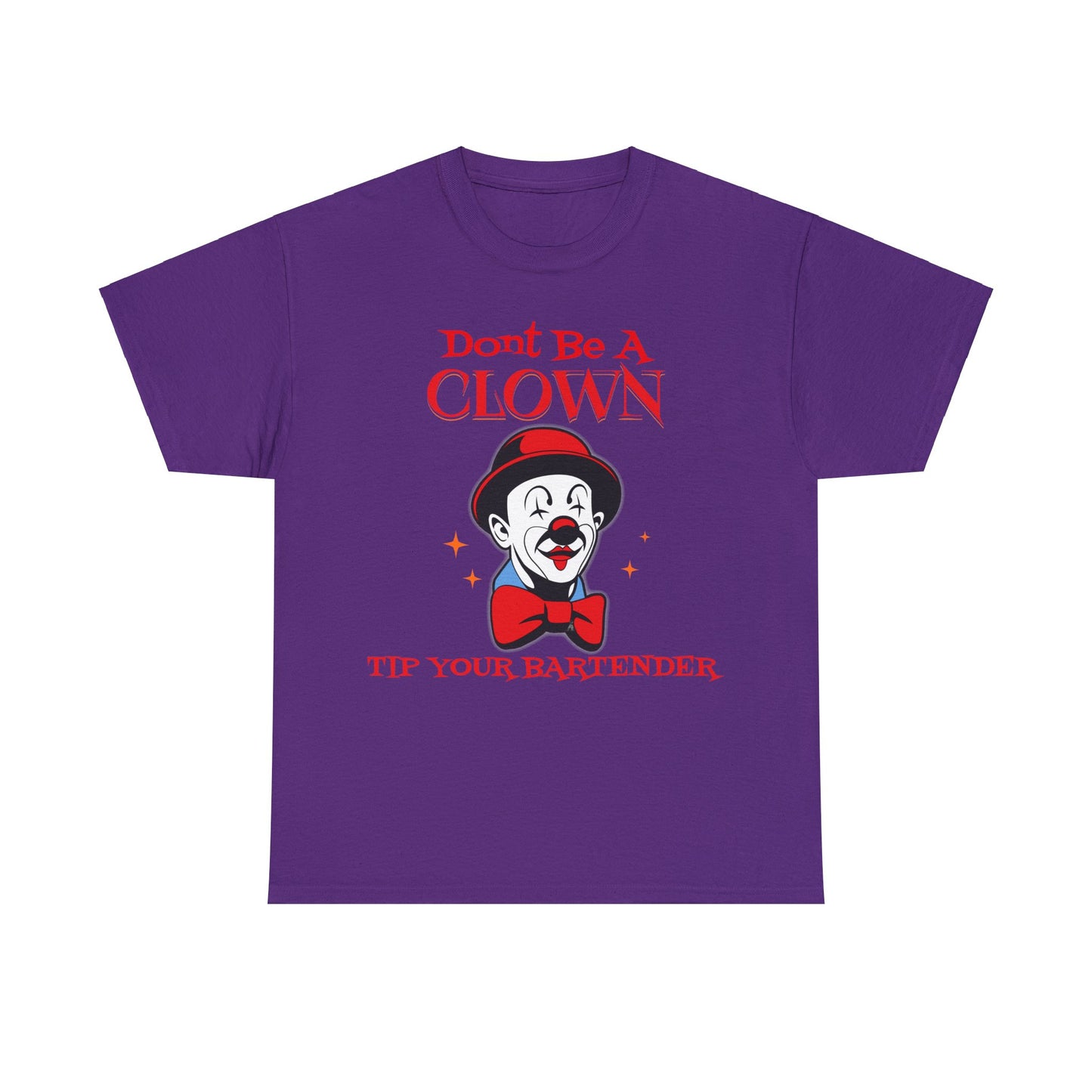 BARTENDER ON FRONT  Unisex Heavy Cotton Tee