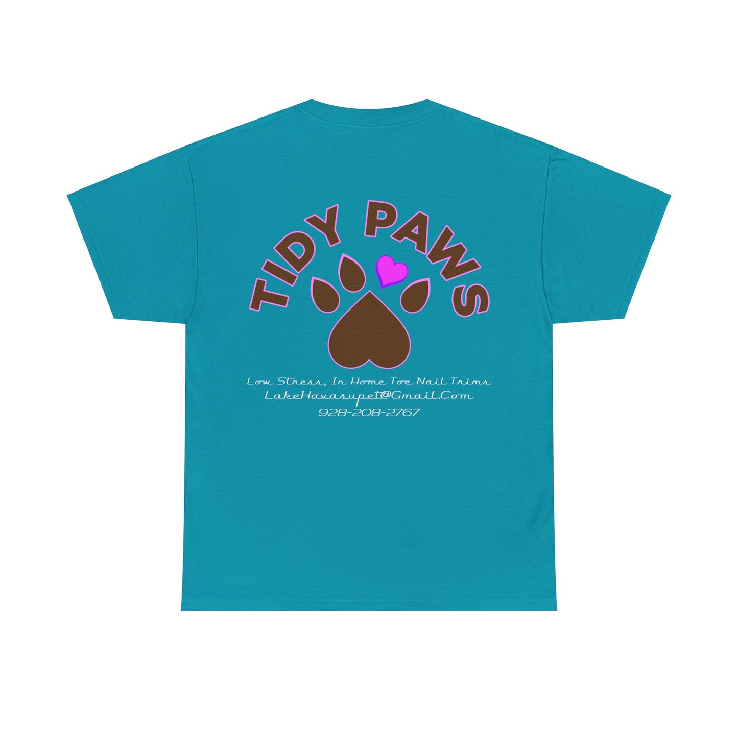 TIDY PAWS Unisex Heavy Cotton Tee