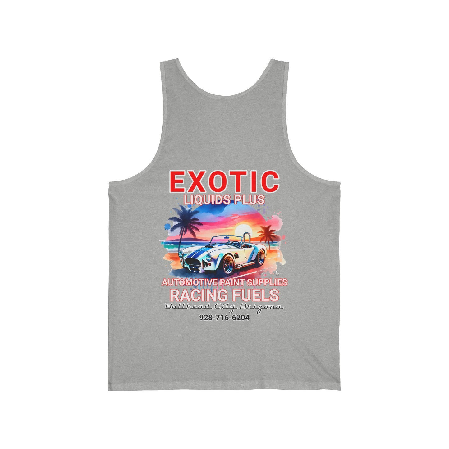 EXOTIC TANK BACK Unisex Jersey Tank
