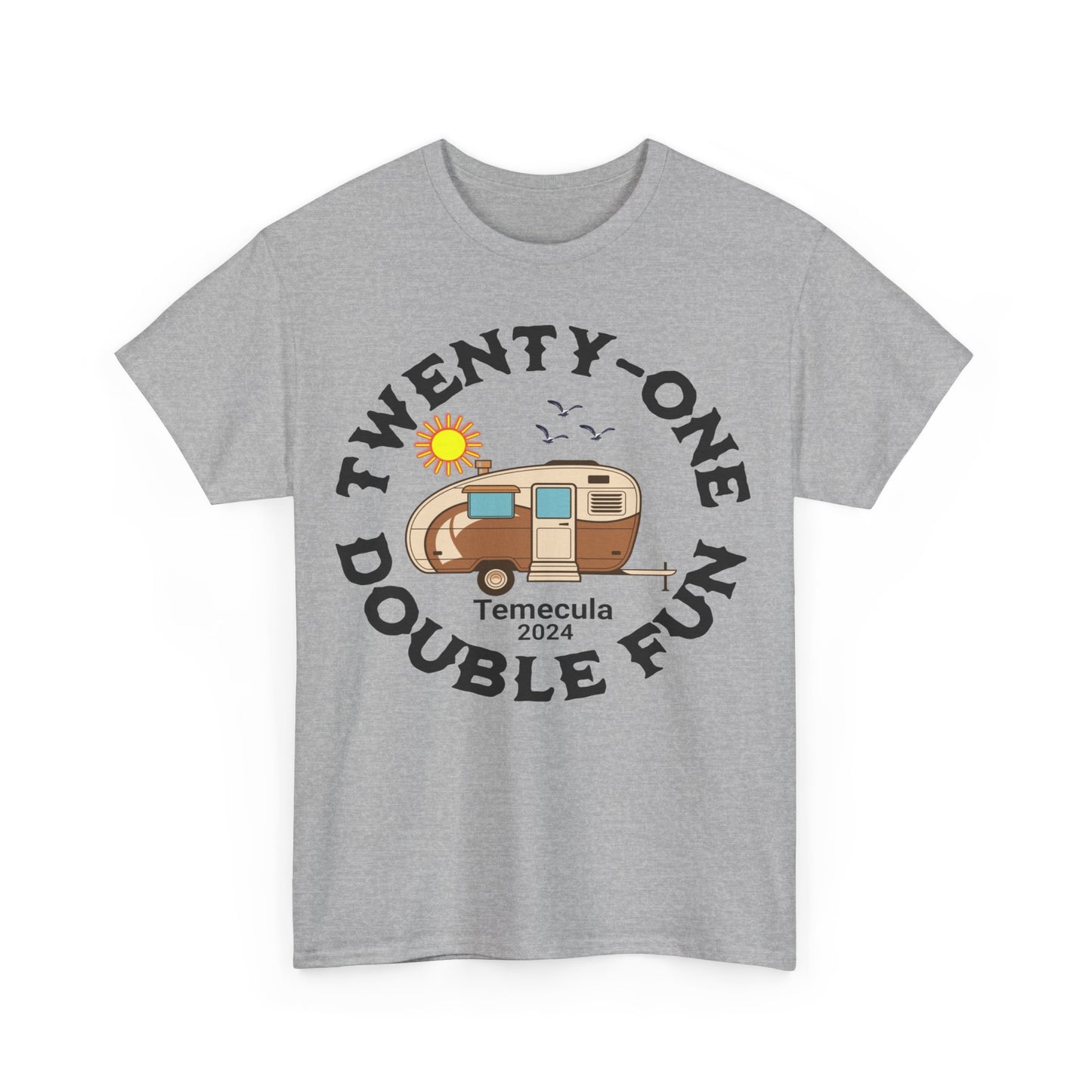 TWINS   Unisex Heavy Cotton Tee