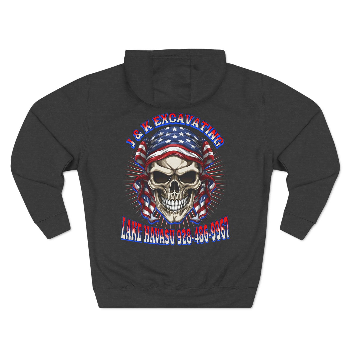 JIMMY Three-Panel Fleece Hoodie