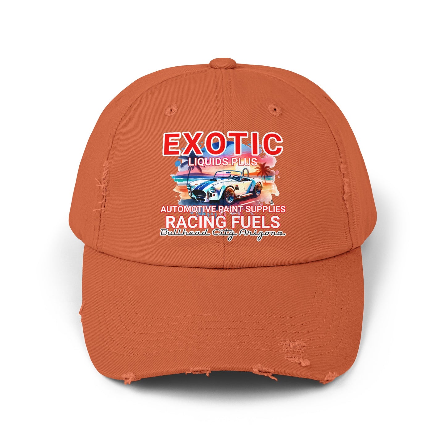EXOTIC Unisex Distressed Cap