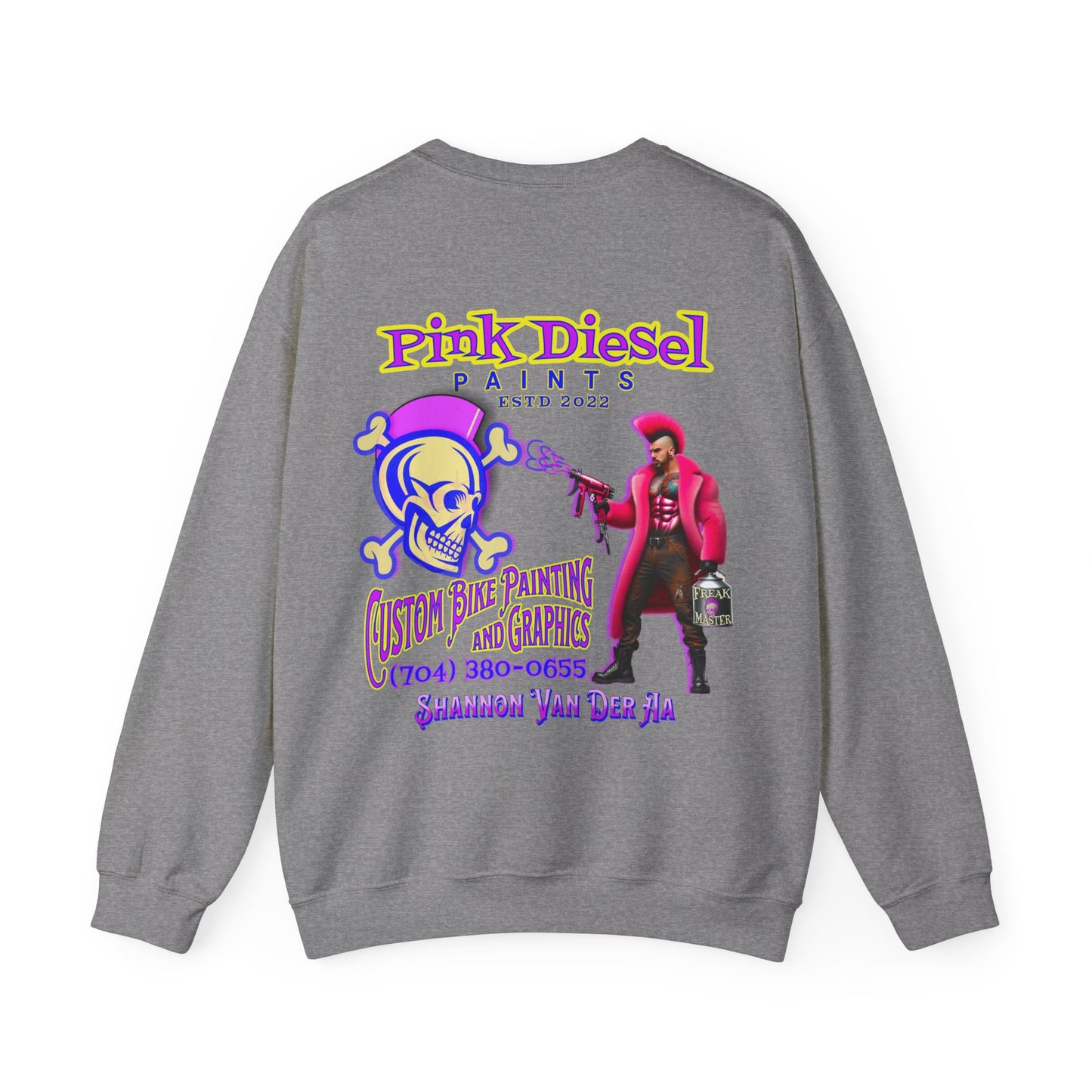 PINK DIESEL Unisex Heavy Blend™ Crewneck Sweatshirt