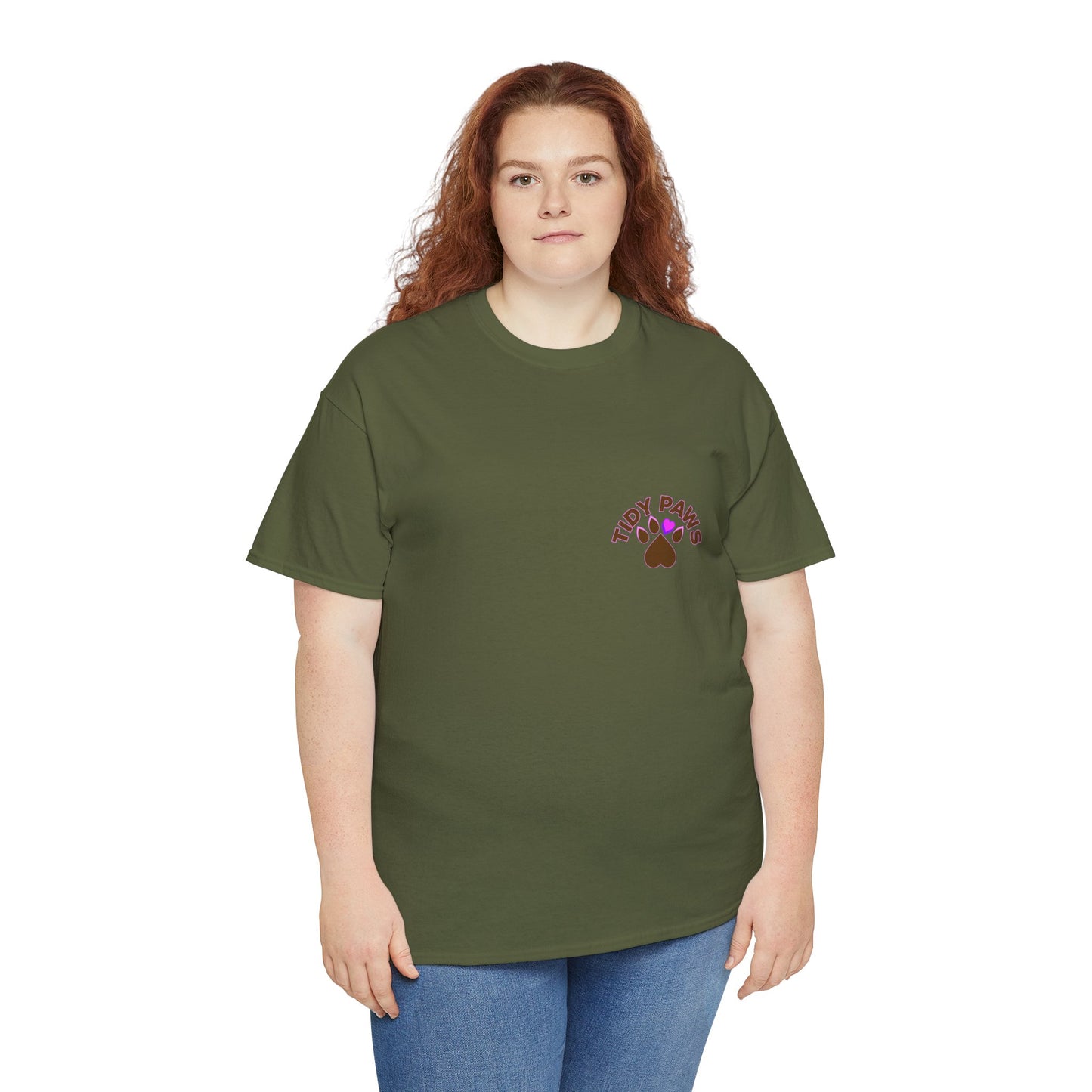 TIDY PAWS Unisex Heavy Cotton Tee