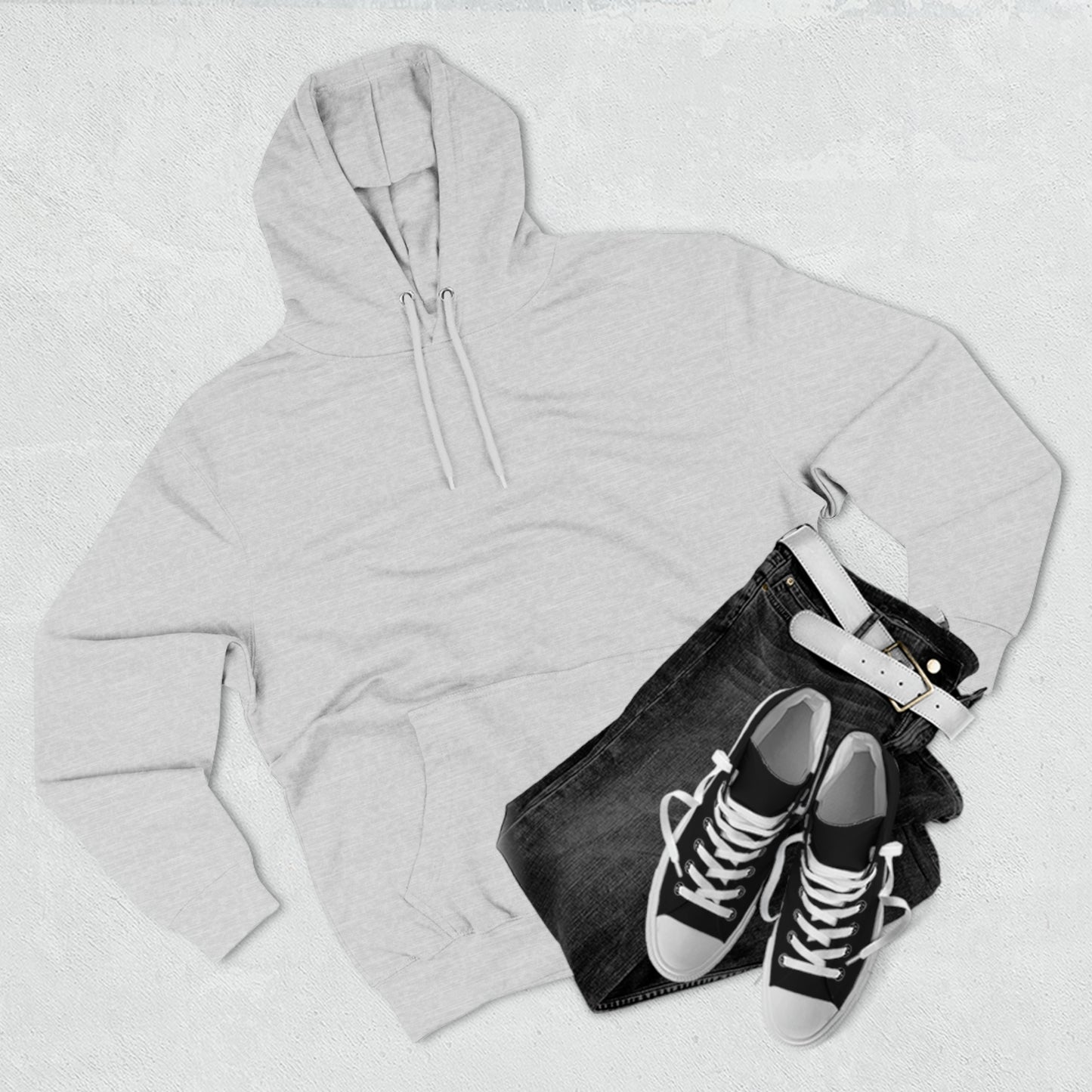 JIMMY Three-Panel Fleece Hoodie