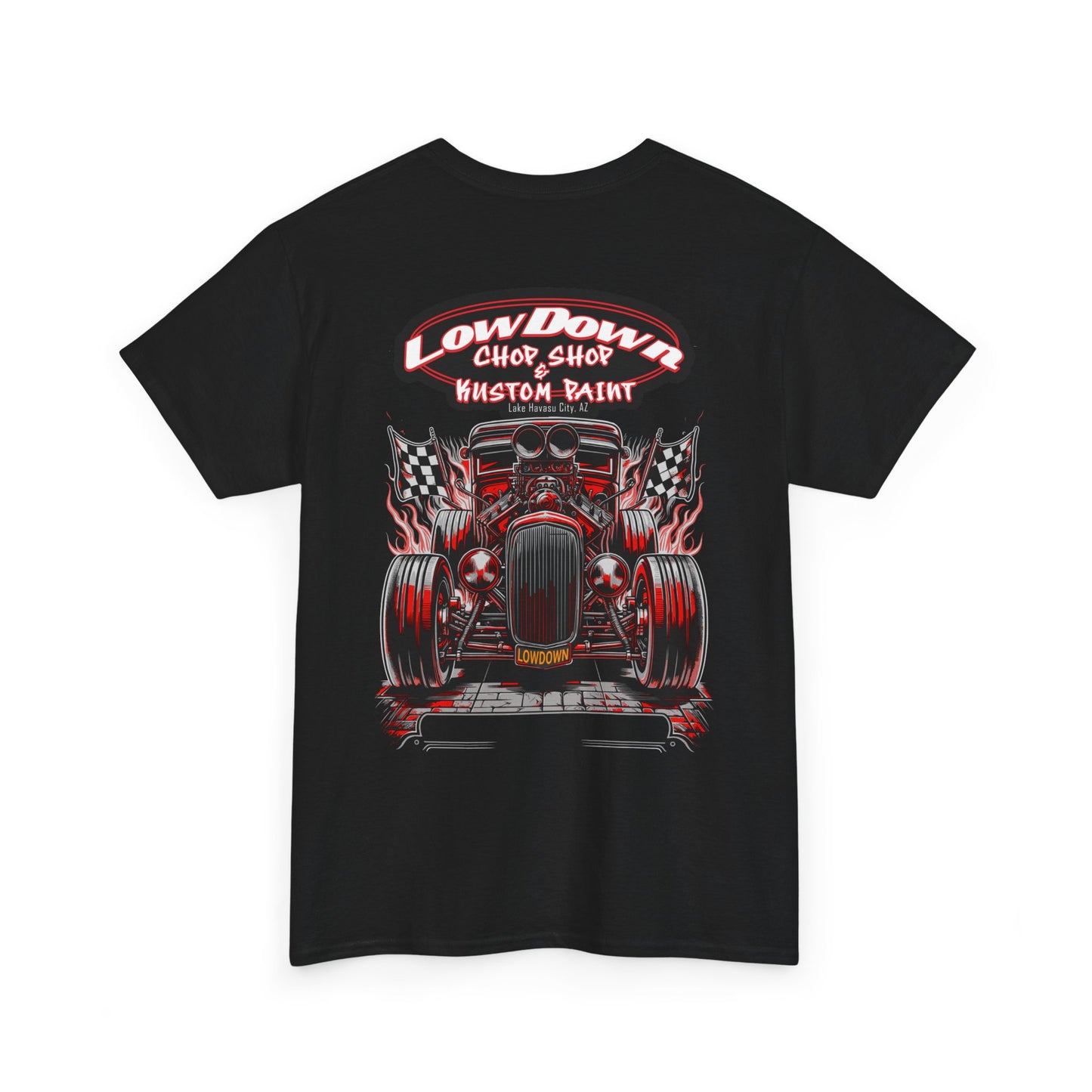 Vintage Low Down Chop Shop  Heavy Cotton Tee