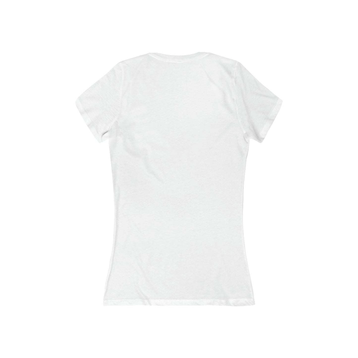 GIRLS WEEKEND Women's Jersey Short Sleeve Deep V-Neck Tee