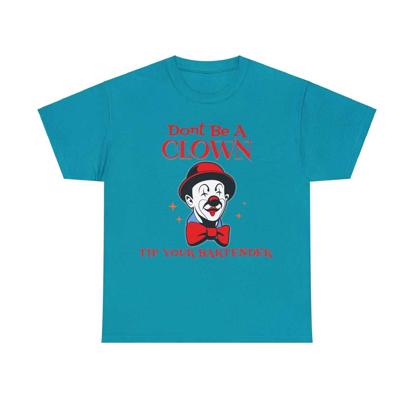 BARTENDER ON FRONT  Unisex Heavy Cotton Tee