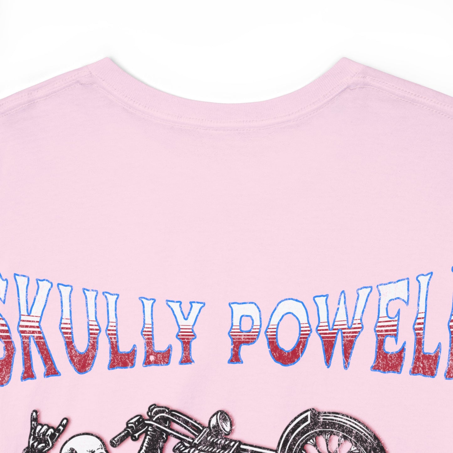 SKULLY ON BACK Unisex Heavy Cotton Tee